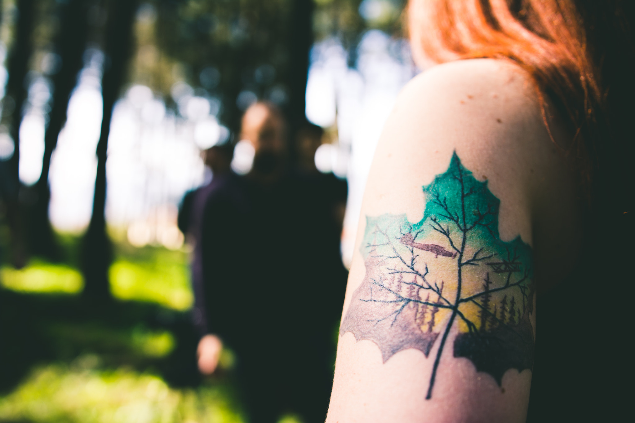 Nikon D7100 + Sigma 18-35mm F1.8 DC HSM Art sample photo. Girl with tattoo photography