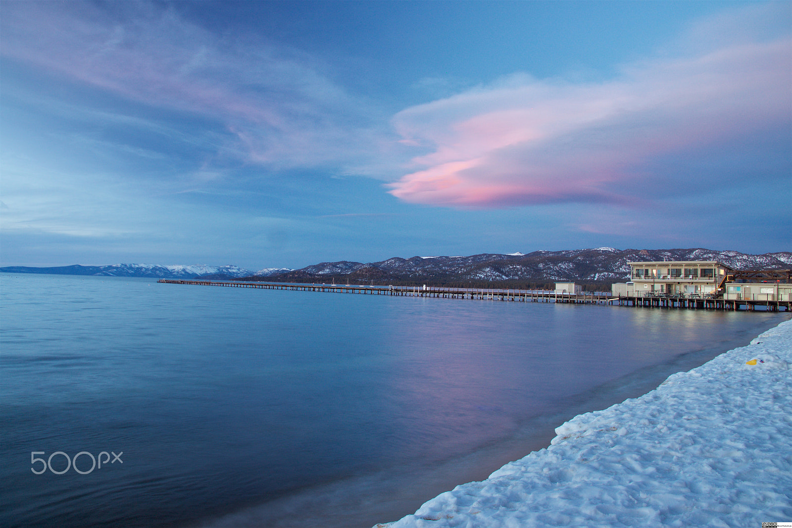 Canon EOS 500D (EOS Rebel T1i / EOS Kiss X3) sample photo. Tahoe sunset photography
