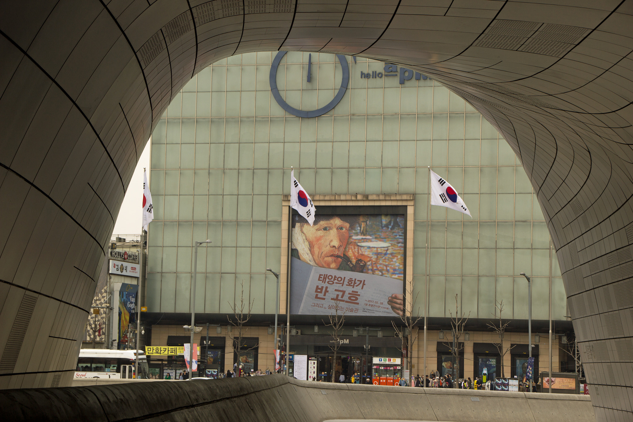 Canon EOS 60D sample photo. Van gogh eyes over korea photography