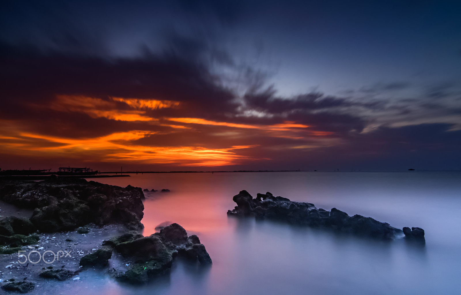 Nikon D7200 sample photo. Yellow sunset at tj pasir beach photography