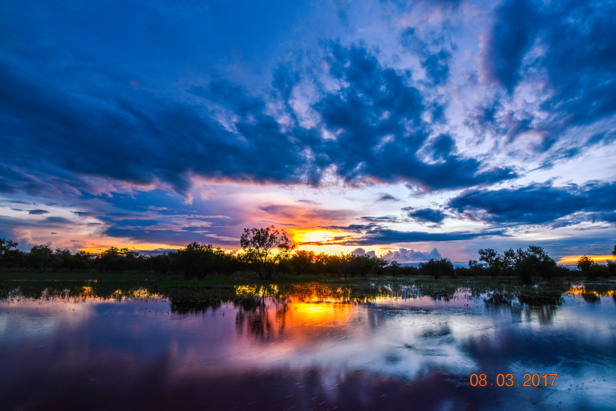 Nikon D5500 sample photo. Wet season road photography