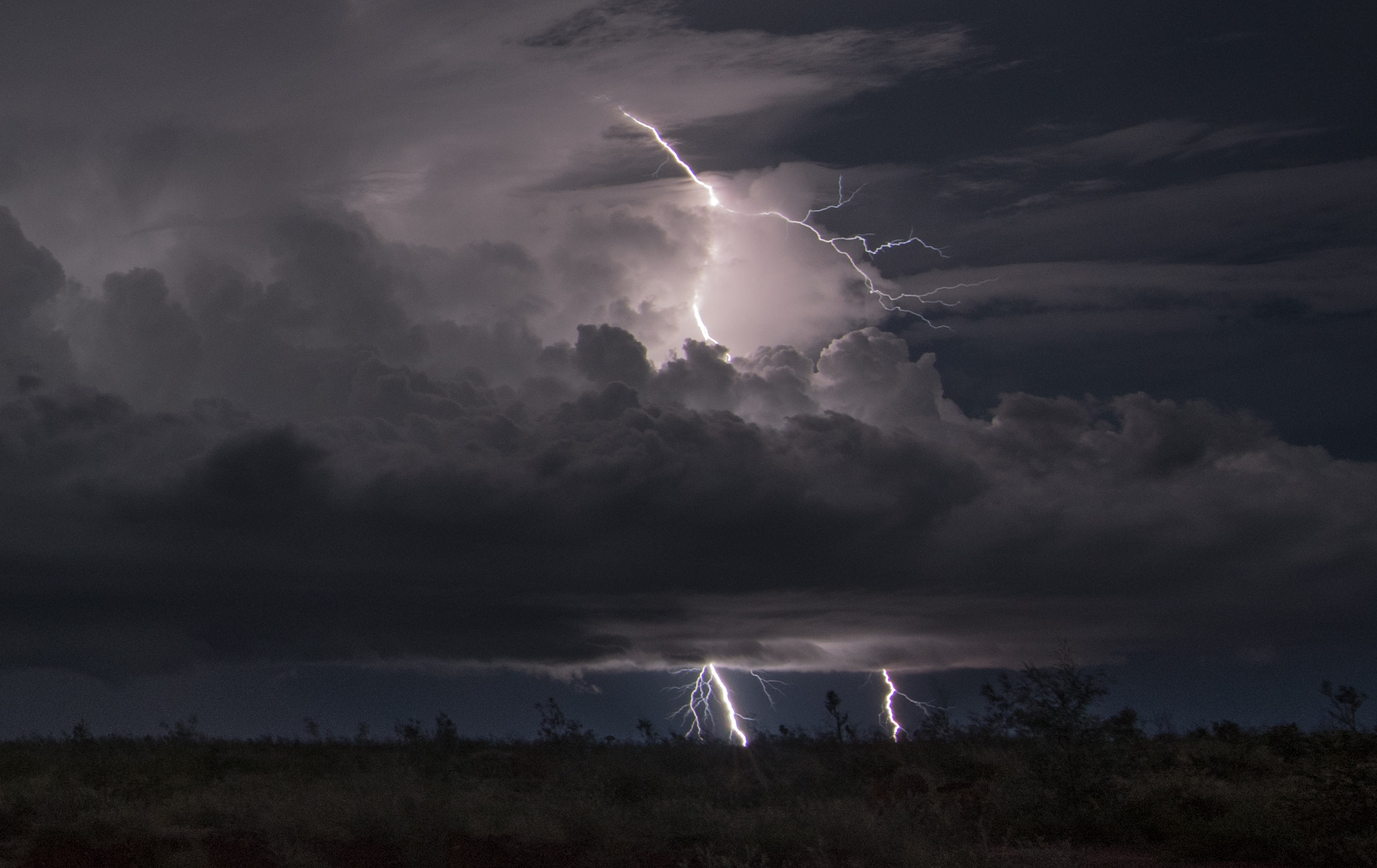Nikon D5500 sample photo. Lightning show photography