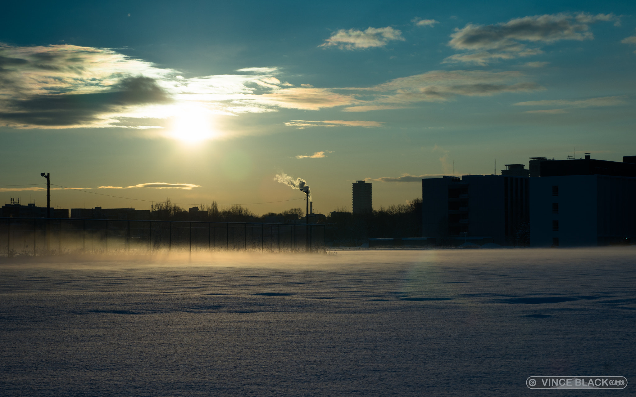 Pentax K-5 II sample photo. Frozen campus in the morning photography