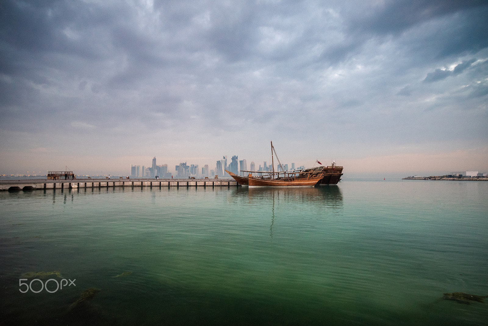 Sigma 17-35mm F2.8-4 EX DG  Aspherical HSM sample photo. Doha cloudy morning photography