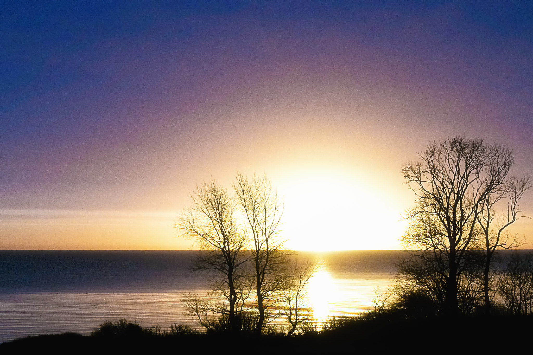 Tamron 16-300mm F3.5-6.3 Di II VC PZD Macro sample photo. Sunrise at the baltic sea photography