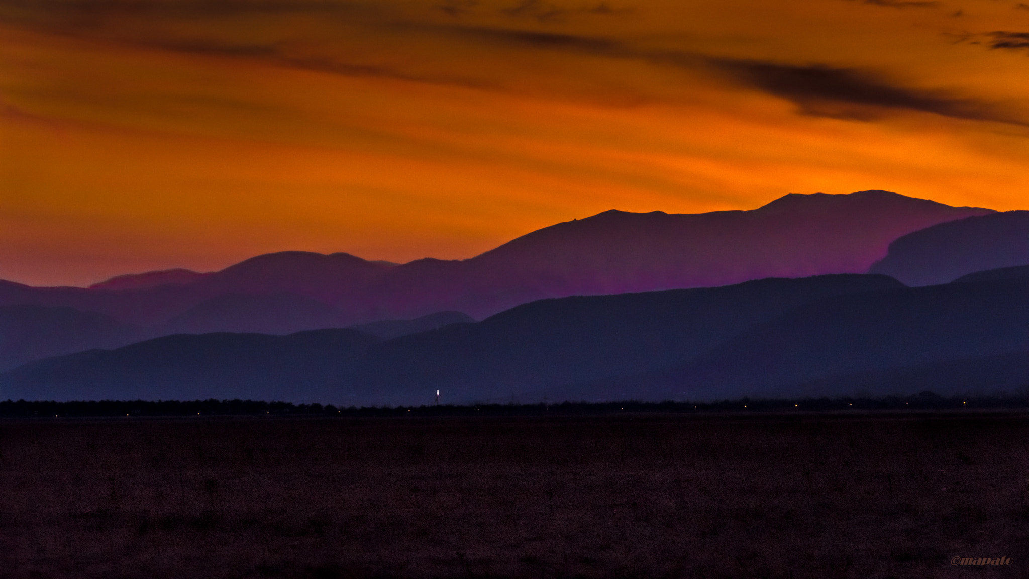 Nikon D7200 sample photo. Bunter sonnenuntergang... photography