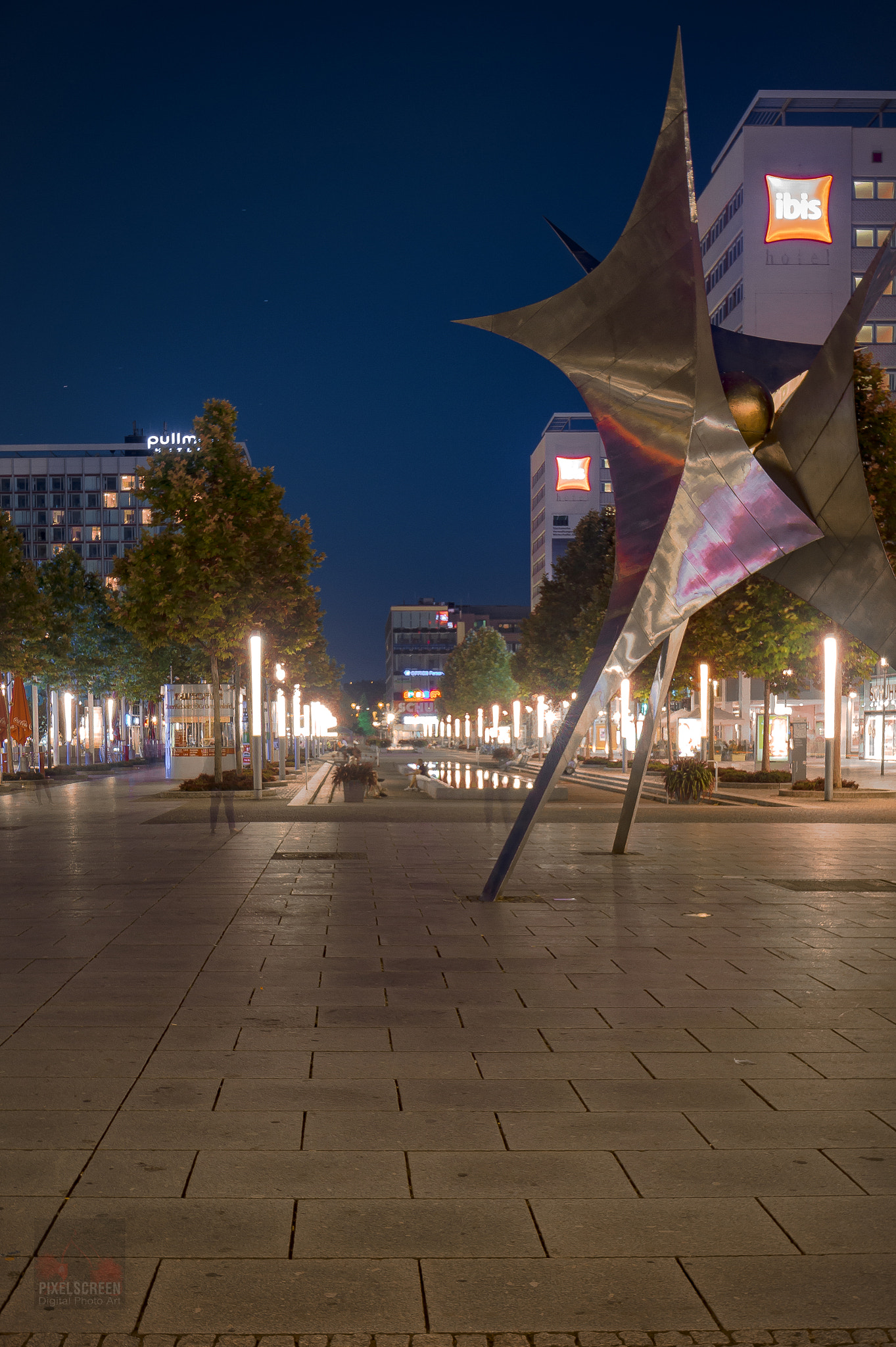 Sigma 10-20mm F3.5 EX DC HSM sample photo. Cityl lights iii photography