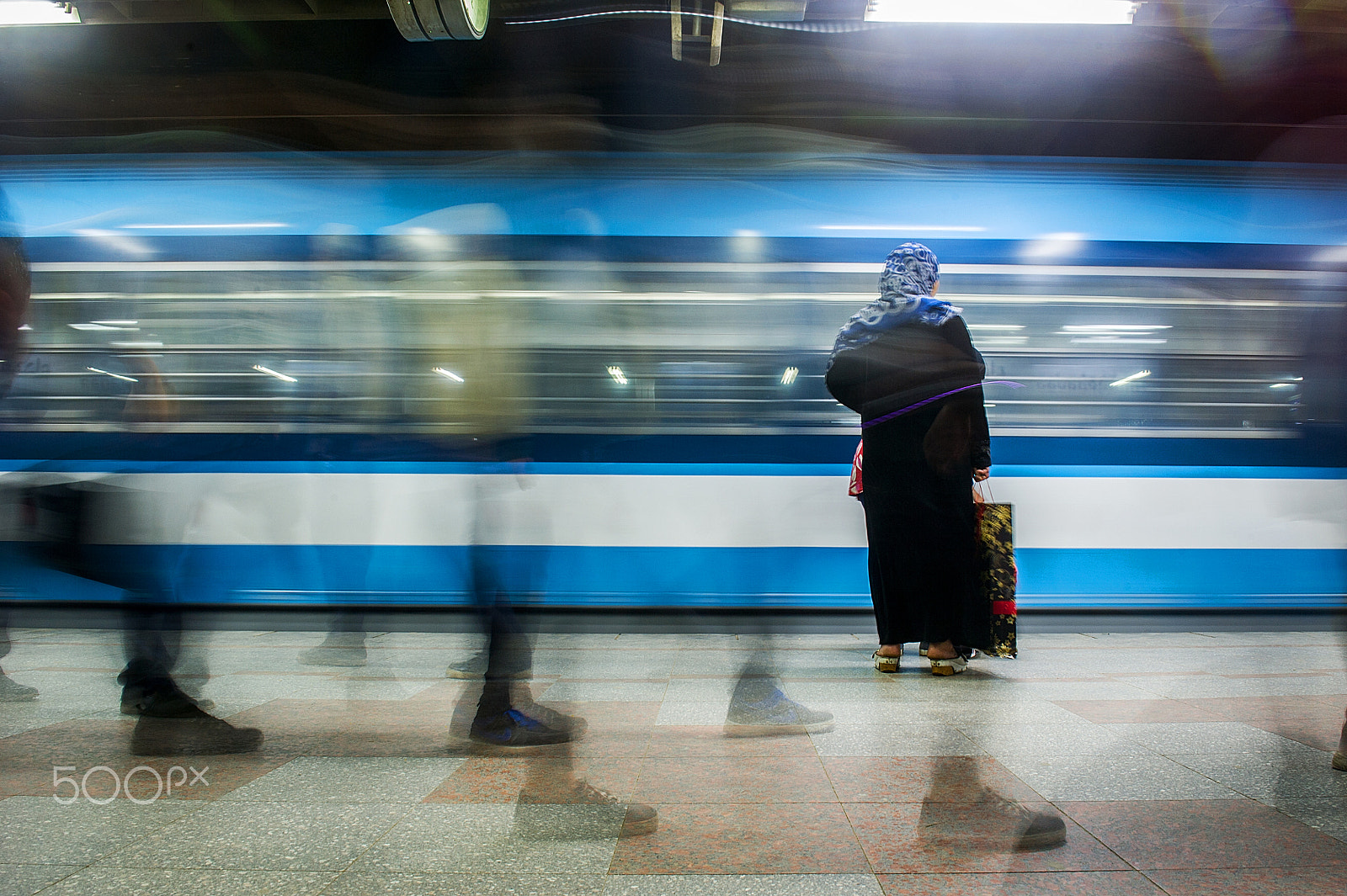 Nikon D3S sample photo. Subway photography