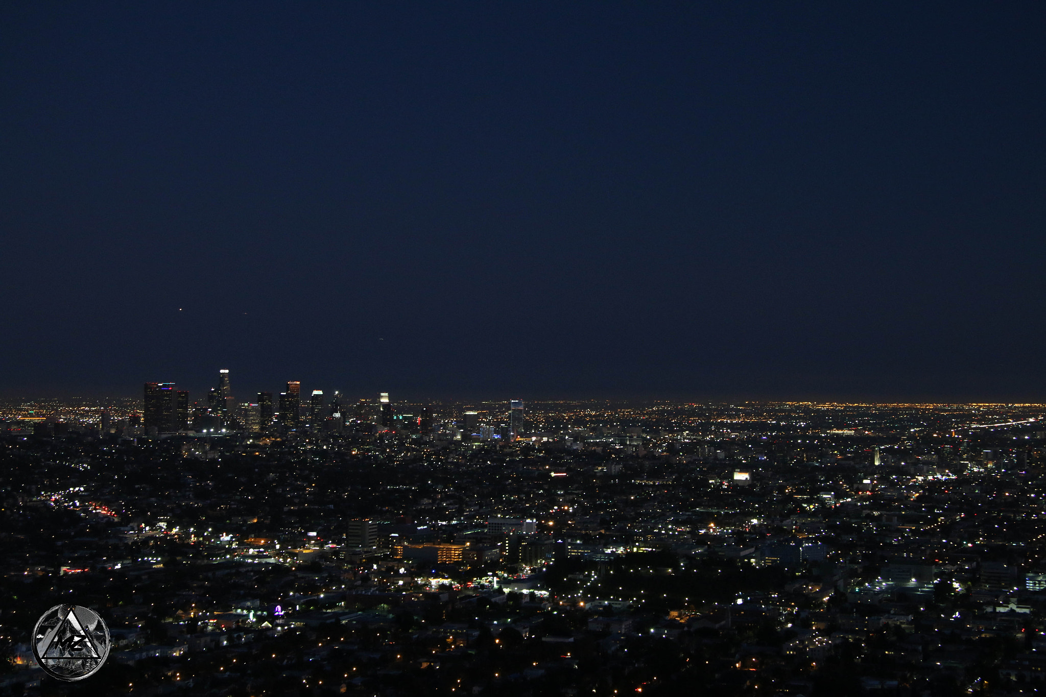 Canon EOS 70D sample photo. L.a. at night photography