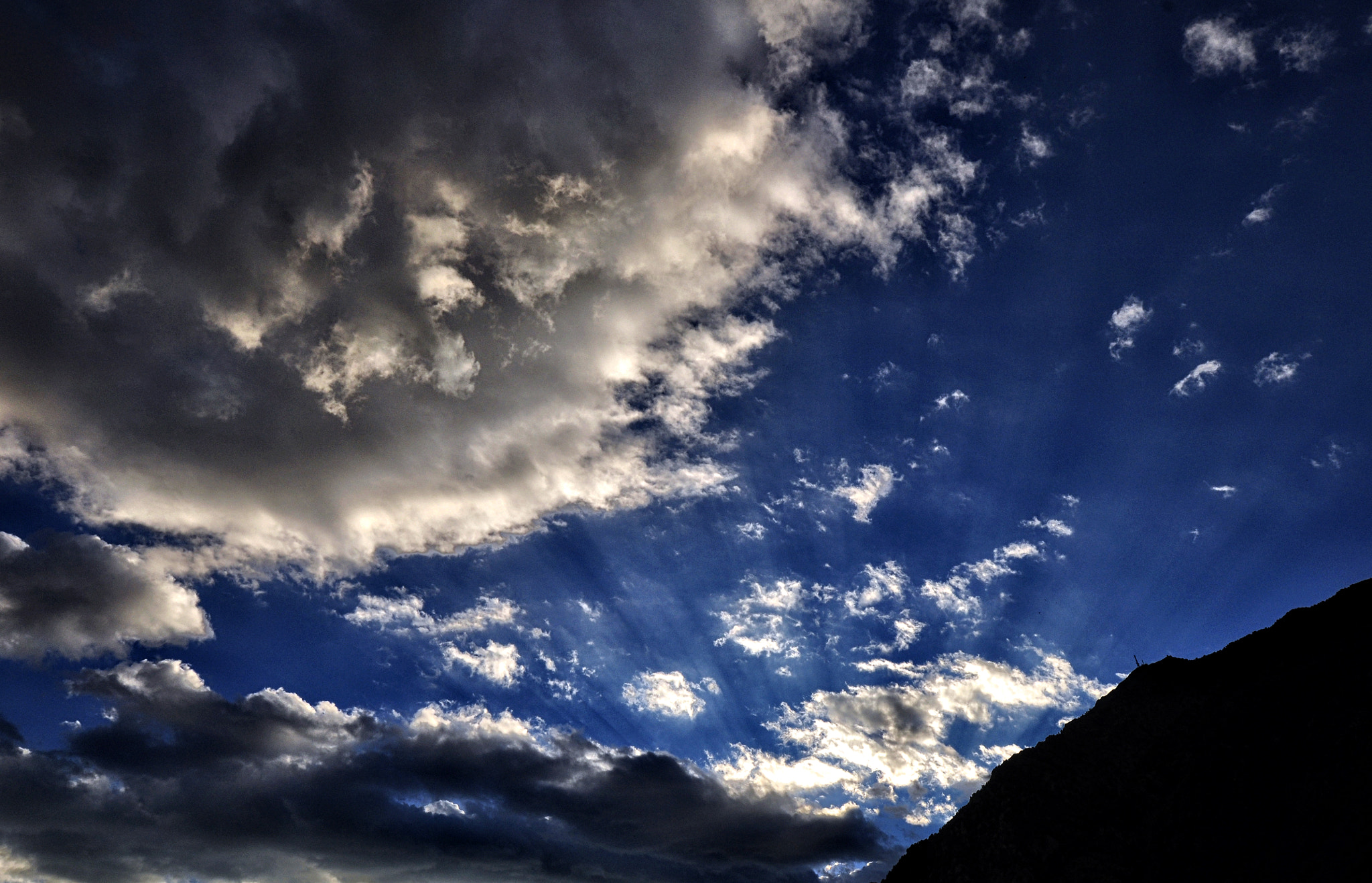 Nikon D5000 sample photo. Clouds photography