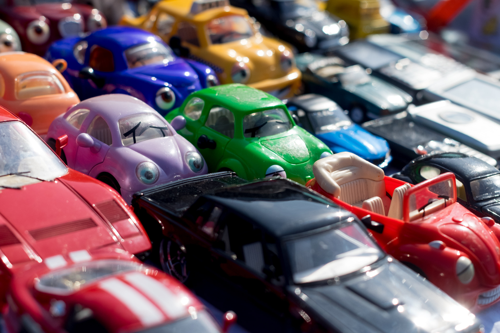 Fujifilm X-T1 sample photo. Fleamarket traffic jam ;>) photography
