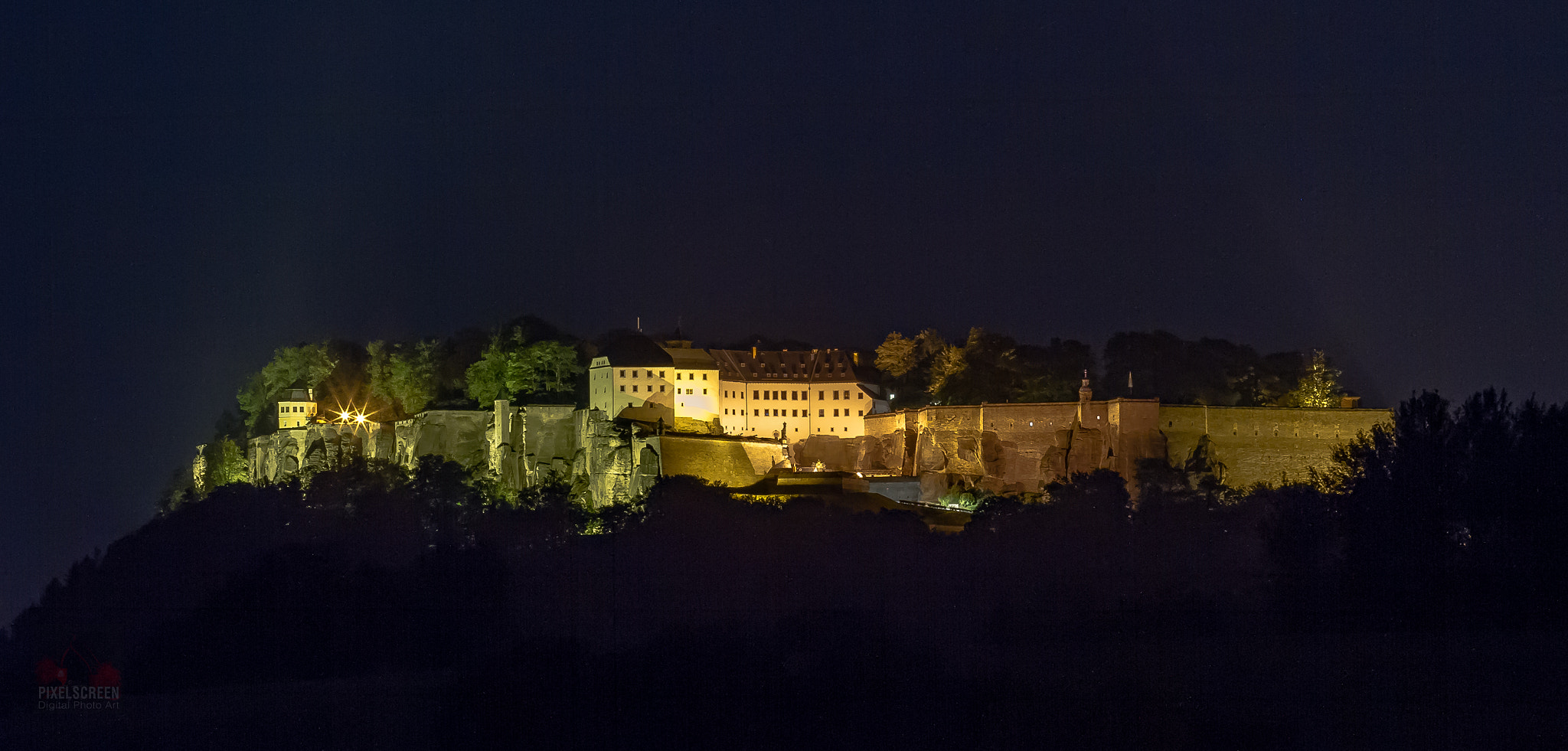 Canon EOS 7D + Canon EF 70-200mm F4L USM sample photo. Königstein fortress photography