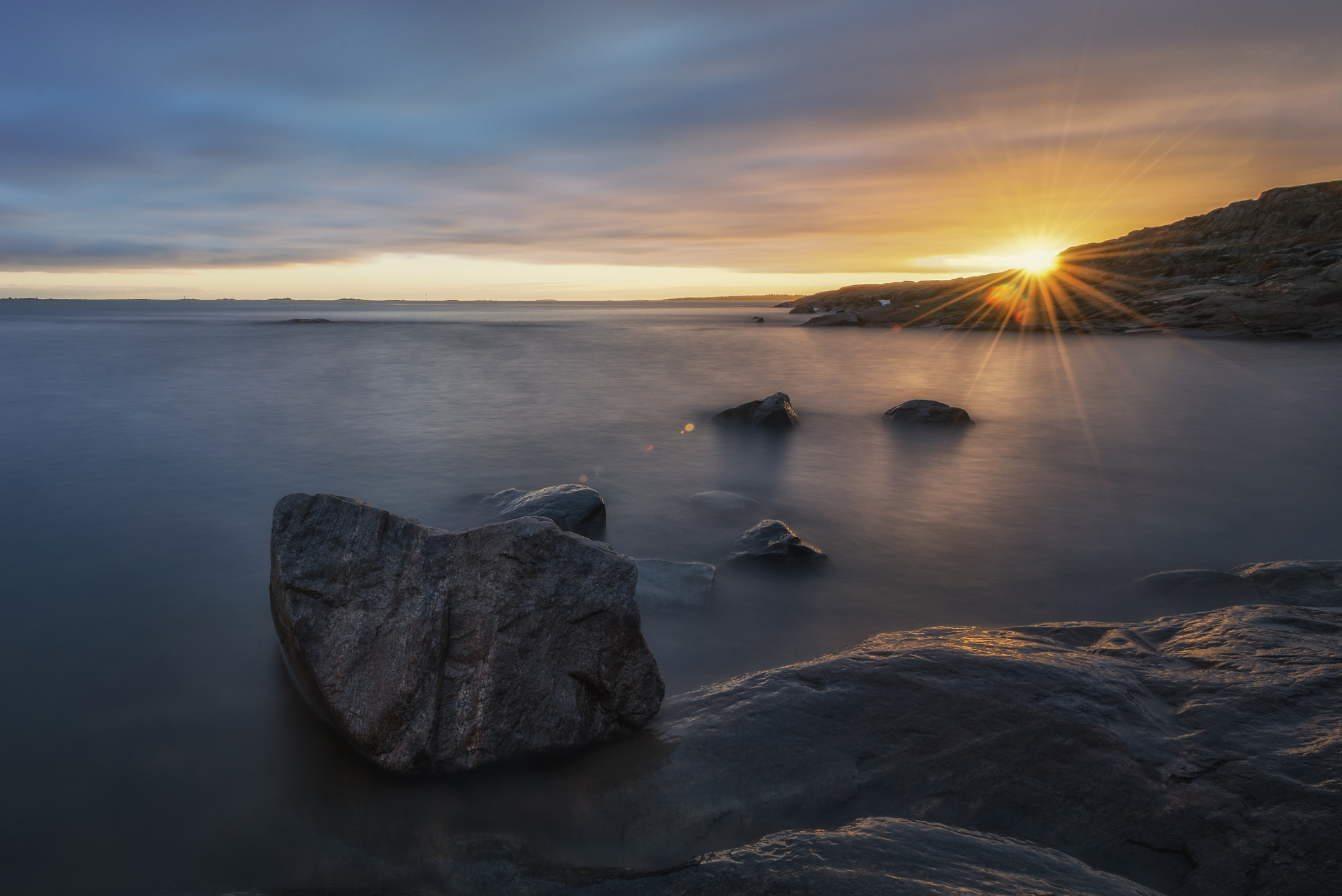 Nikon AF-S Nikkor 14-24mm F2.8G ED sample photo. Spring sunset photography