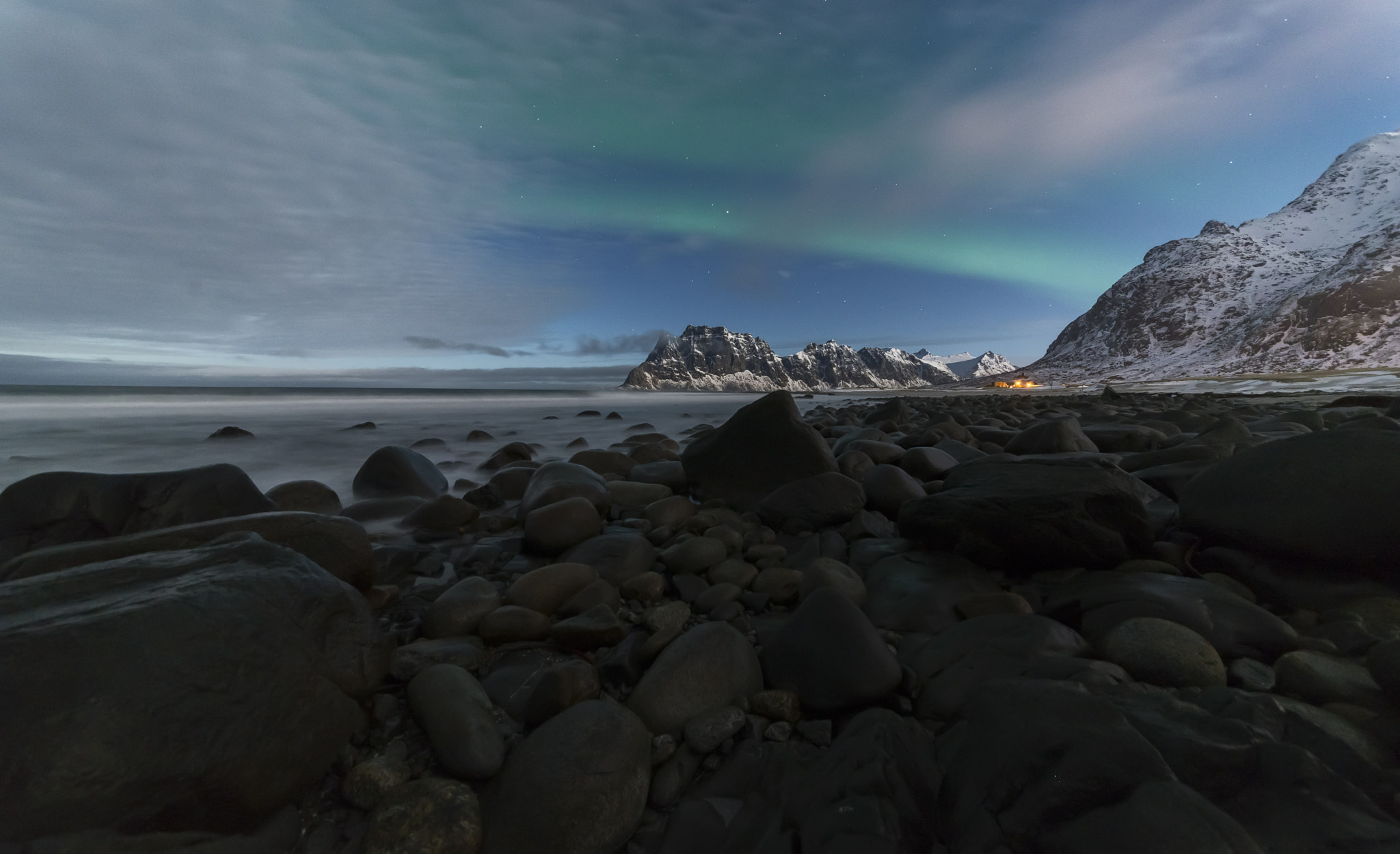 Nikon D610 sample photo. The lights of the lofoten photography