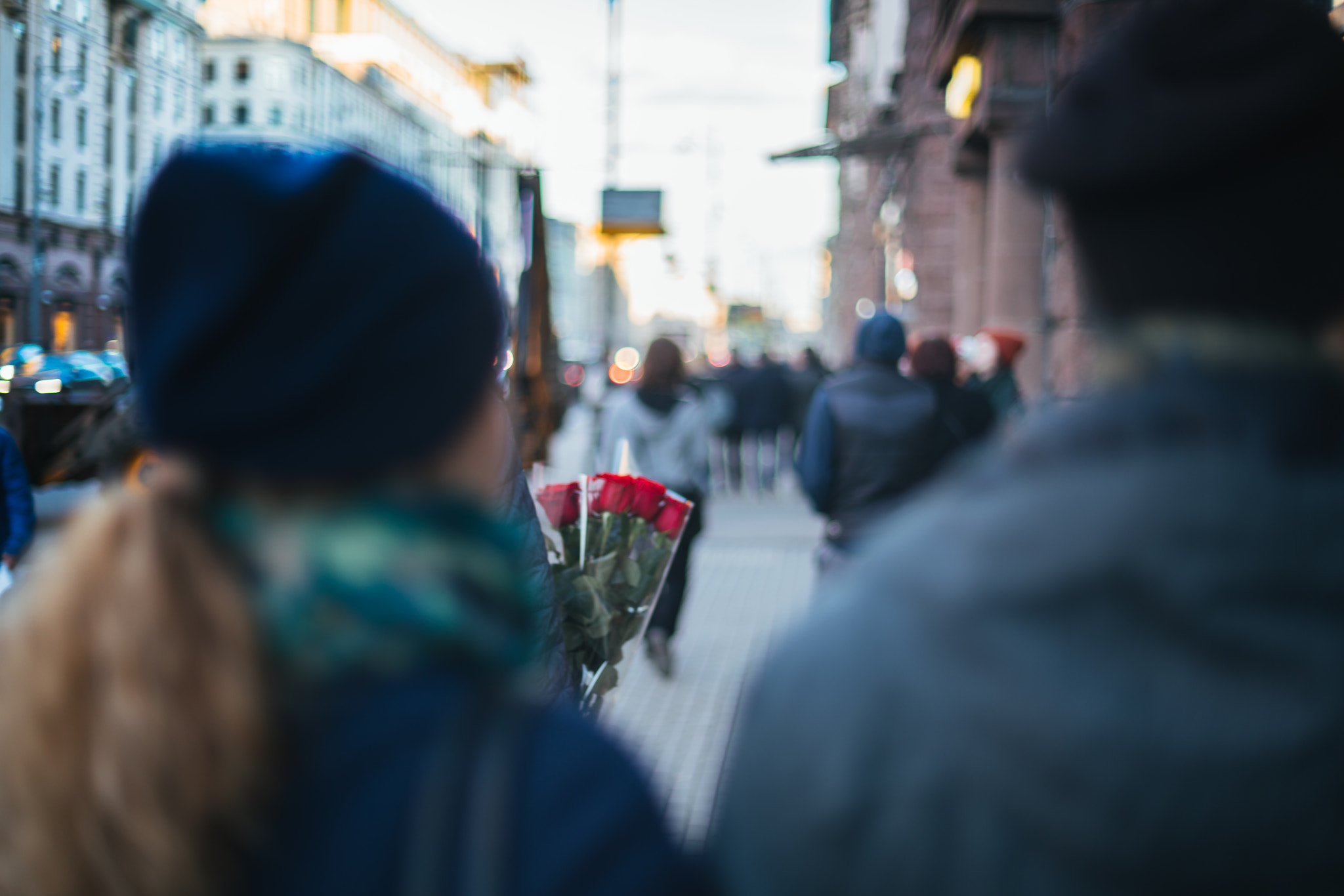 Sony a7R II + Sony 50mm F1.4 sample photo. Roses photography