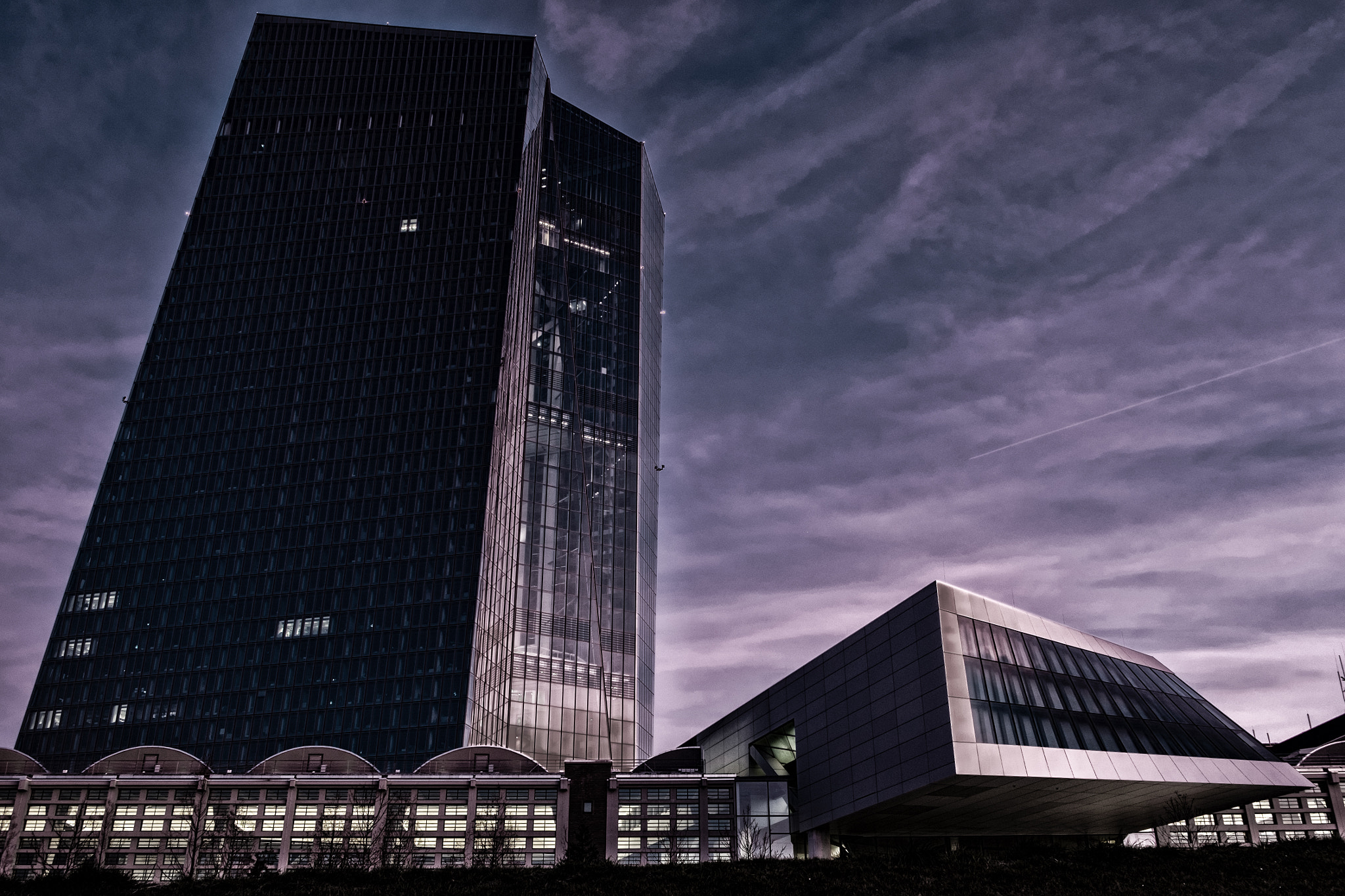 Fujifilm XF 18-55mm F2.8-4 R LM OIS sample photo. Ezb in blue hour photography