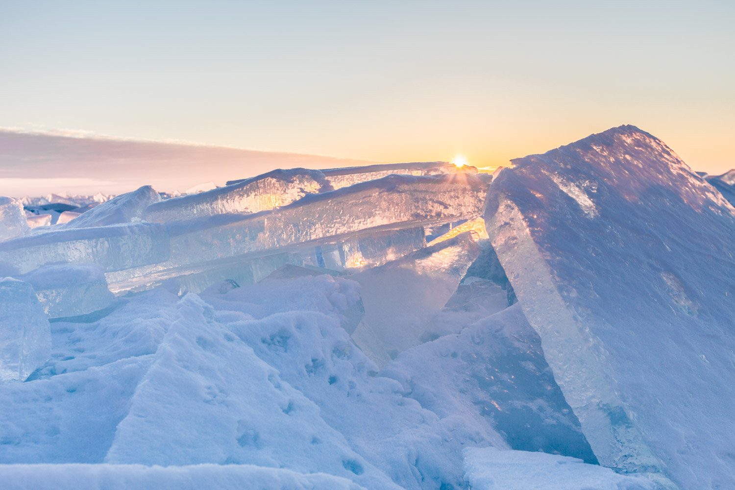 Canon EF 16-35mm F2.8L II USM sample photo. Ice hummocks photography