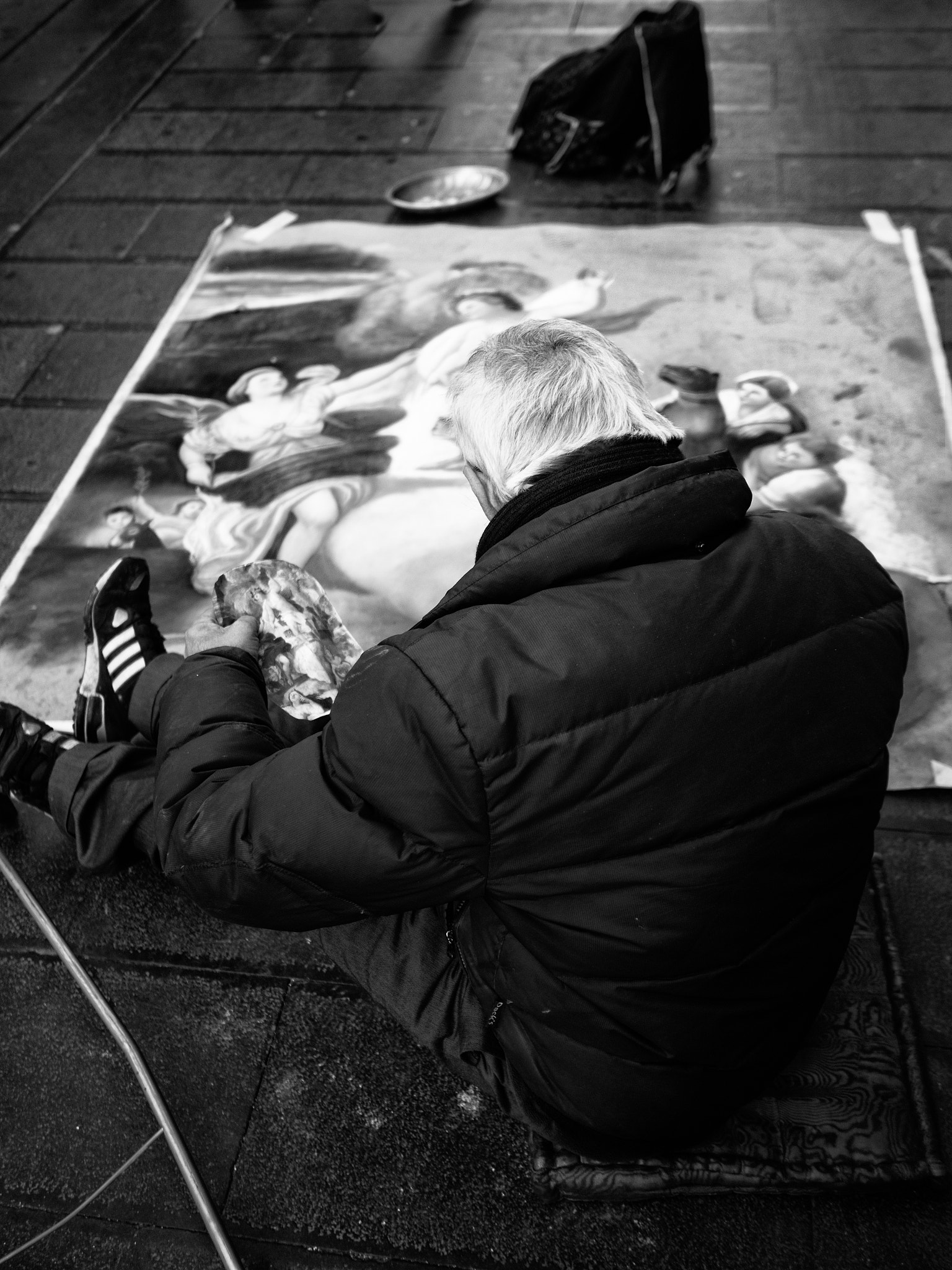 Olympus M.Zuiko Digital 17mm F1.8 sample photo. Streets of naples #23 photography