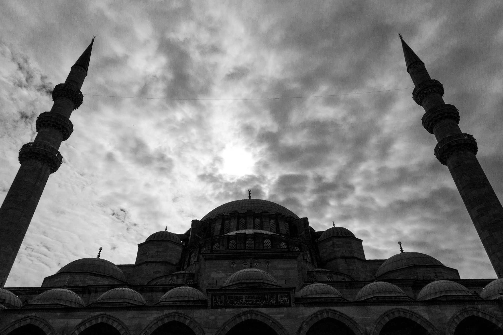 Nikon 1 V2 sample photo. Süleymaniye cami, istanbul photography