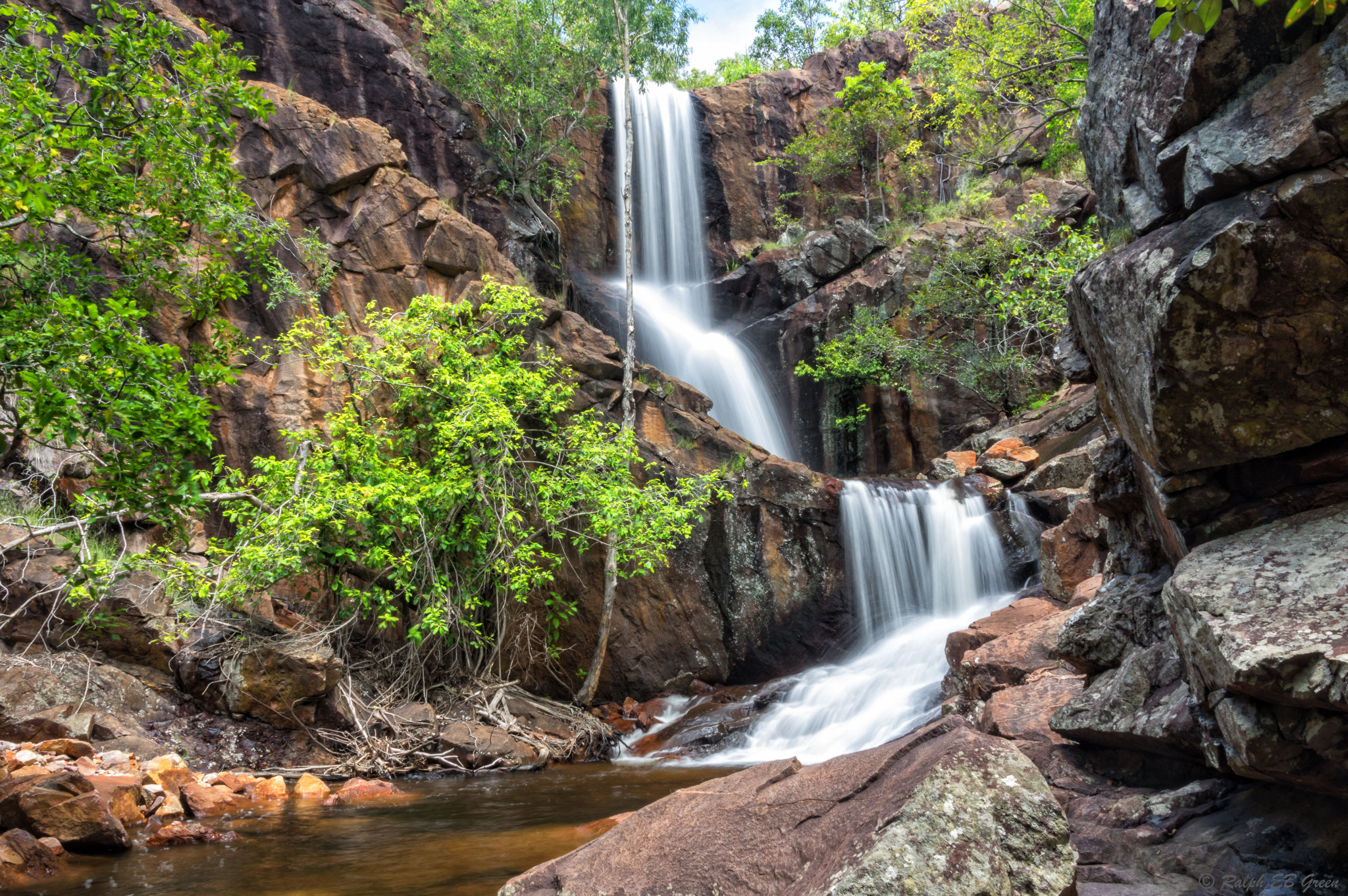 Pentax K-3 II + Sigma 17-50mm F2.8 EX DC HSM sample photo. Robin falls photography