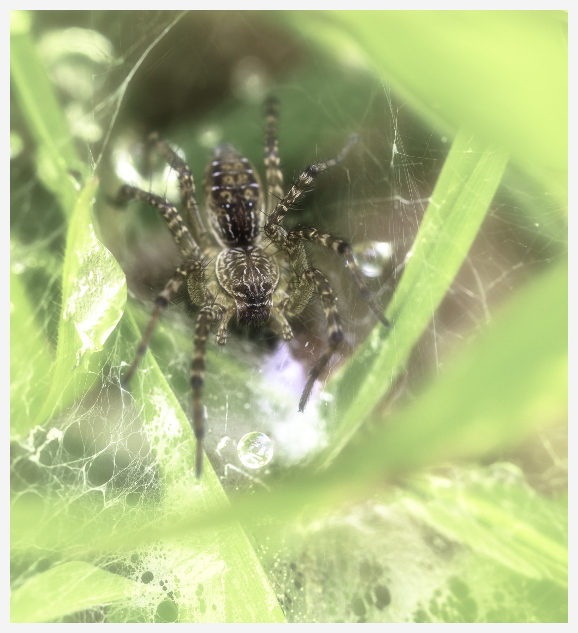Canon EF 100mm F2.8L Macro IS USM sample photo. 蜘蛛 photography