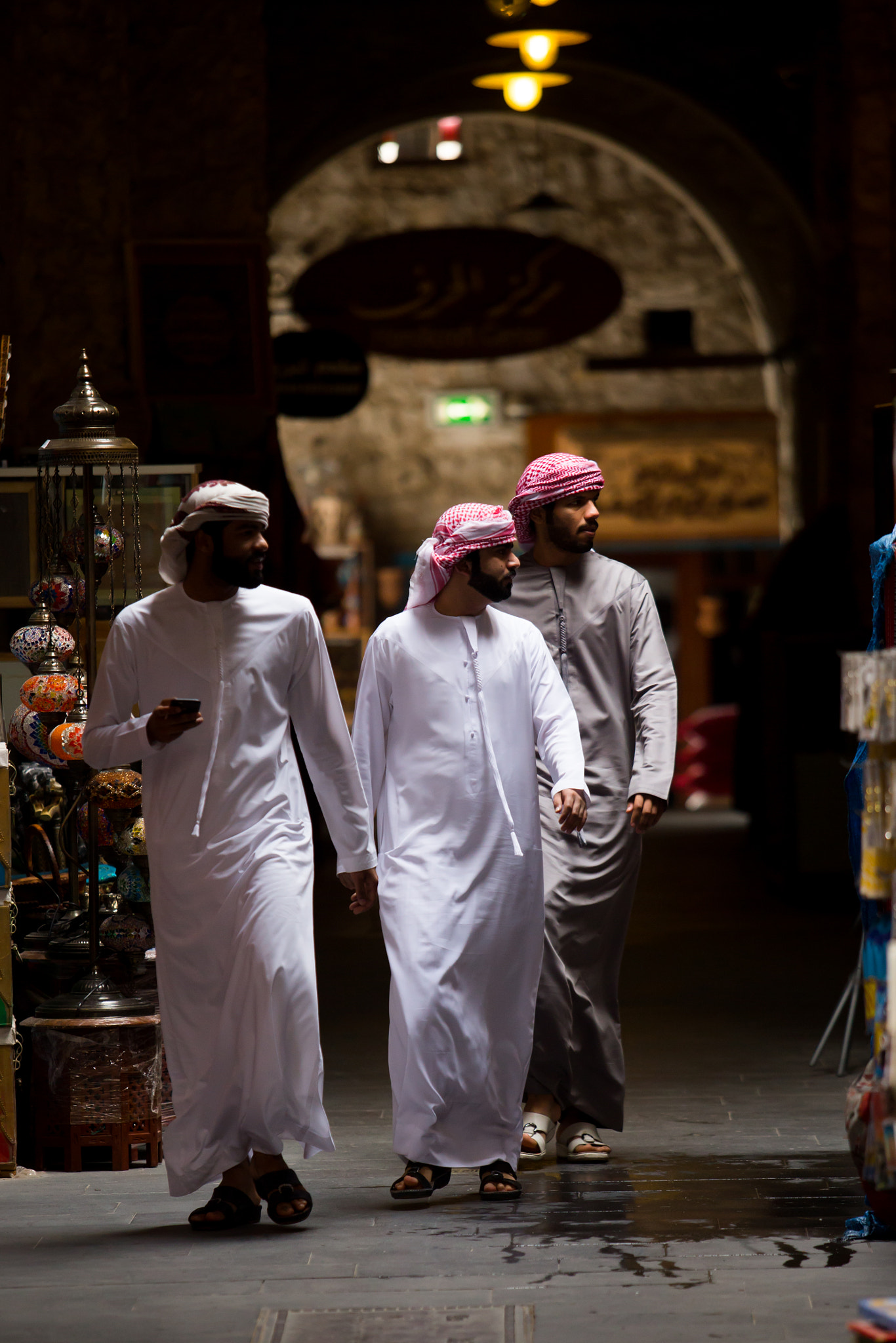 Canon EOS 6D sample photo. Light well in the doha souq photography