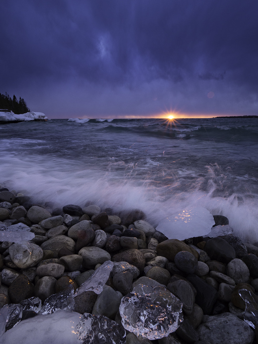 Olympus M.Zuiko Digital ED 7-14mm F2.8 PRO sample photo. Earth, ice, fire, and water photography