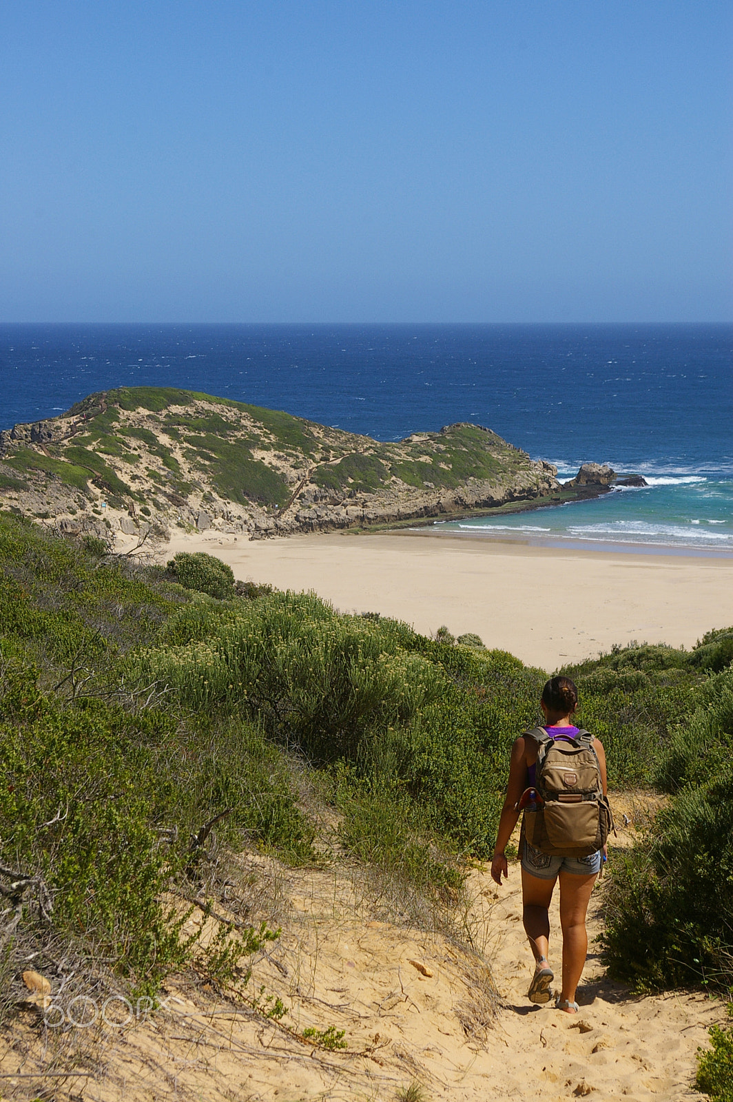 Pentax *ist DL2 + Pentax smc DA 18-55mm F3.5-5.6 AL sample photo. Robberg hike photography