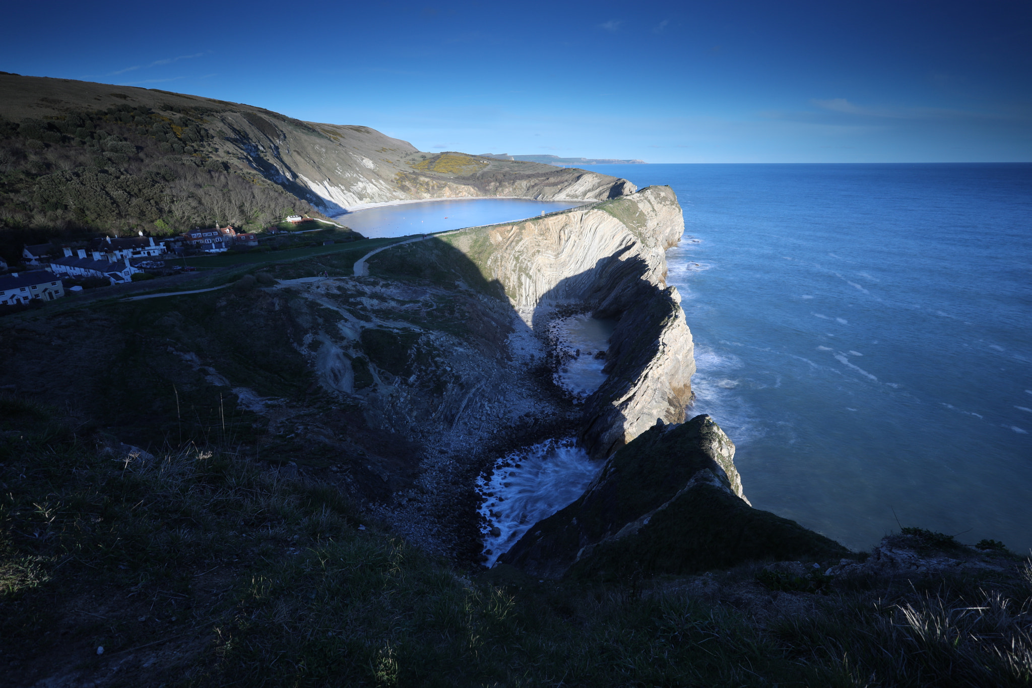 Canon EF 17-40mm F4L USM sample photo. Lulworth cove 2 photography