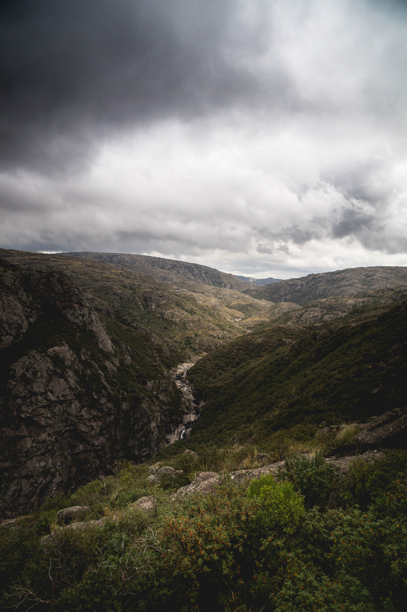 Sony DT 16-105mm F3.5-5.6 sample photo. Quebrada del condorito photography