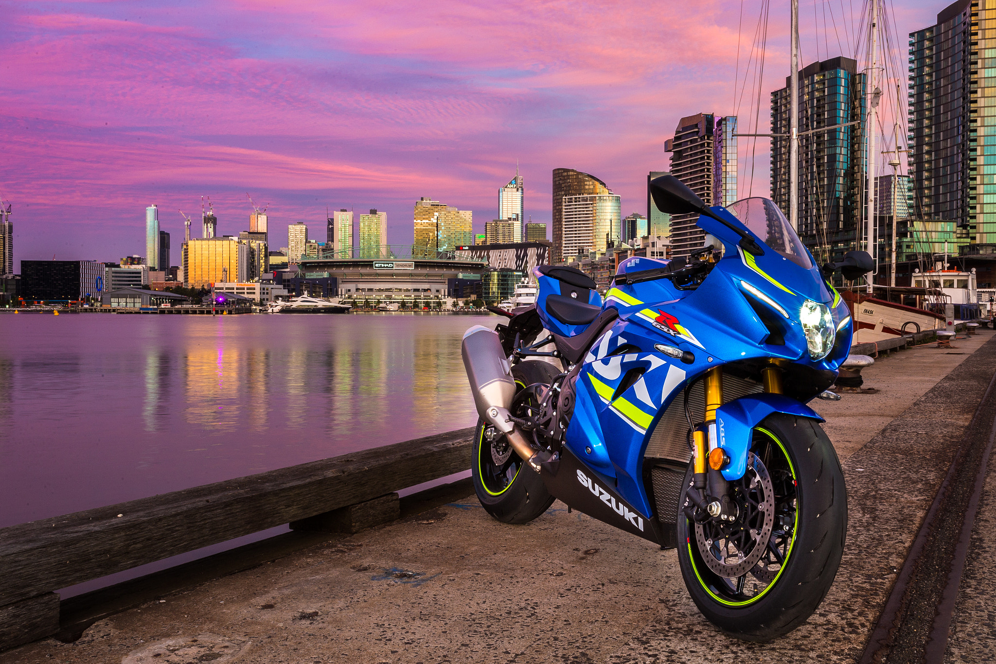 Canon EOS-1D X + Canon EF 17-40mm F4L USM sample photo. The brand new suzuki gsxr1000r being photographed  ... photography