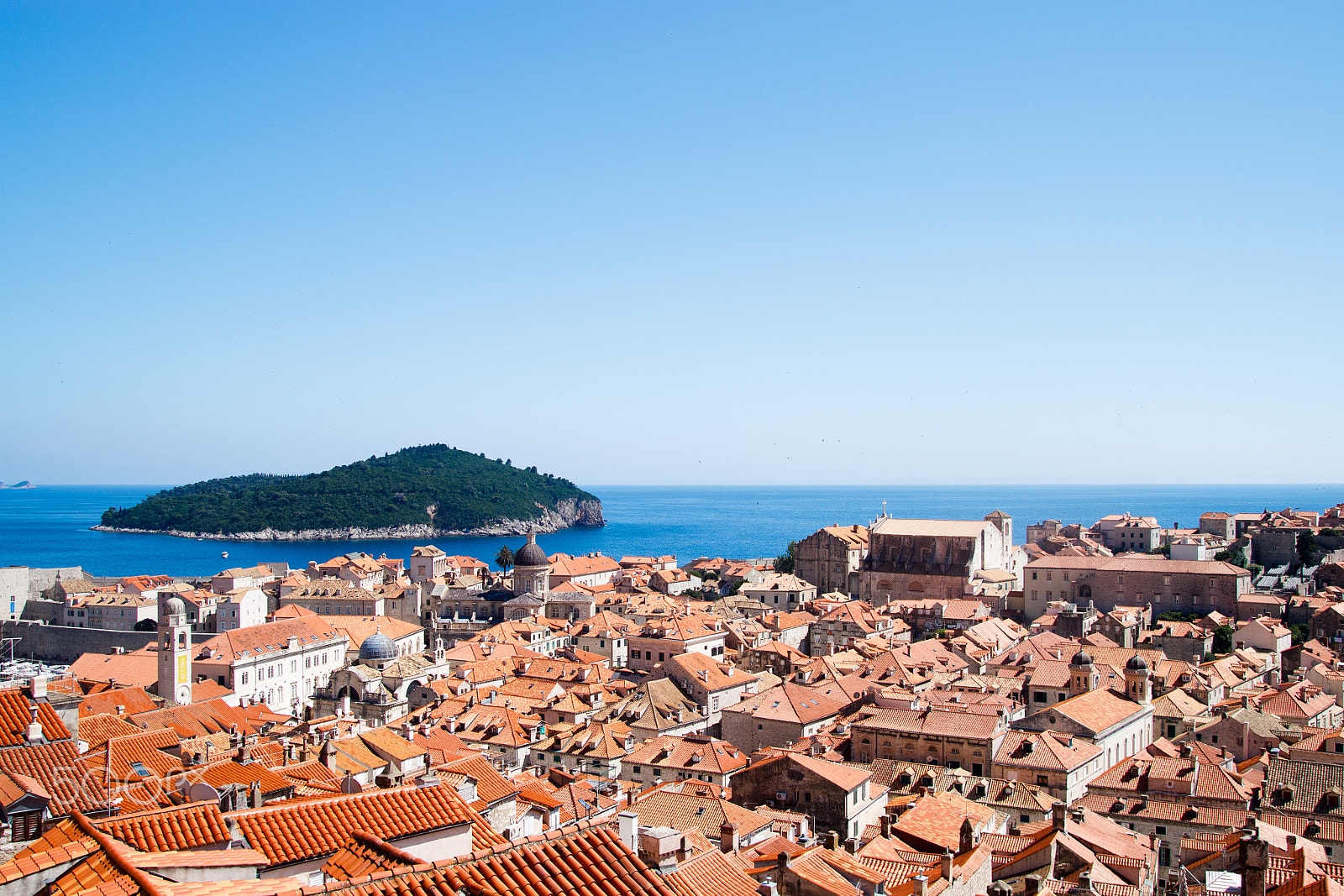 Canon EOS 600D (Rebel EOS T3i / EOS Kiss X5) sample photo. Dubrovnik old town view photography