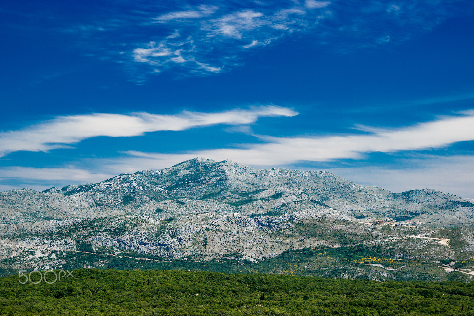 Tamron SP AF 17-50mm F2.8 XR Di II LD Aspherical (IF) sample photo. Dubornik croatia mountains view photography
