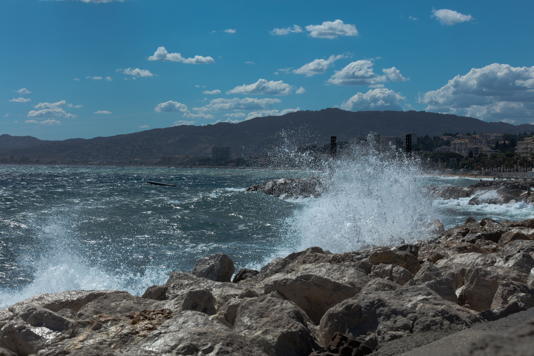 Canon EOS 5DS R sample photo. Cannes port mediterranean photography