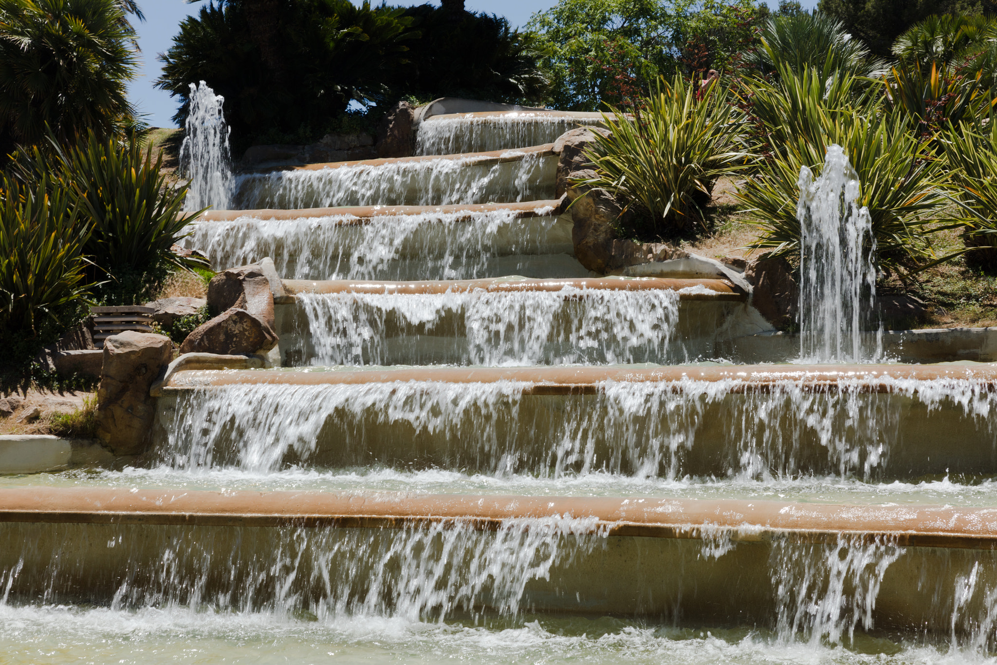 Canon EF 24-70mm F2.8L II USM sample photo. Barcelona water park photography