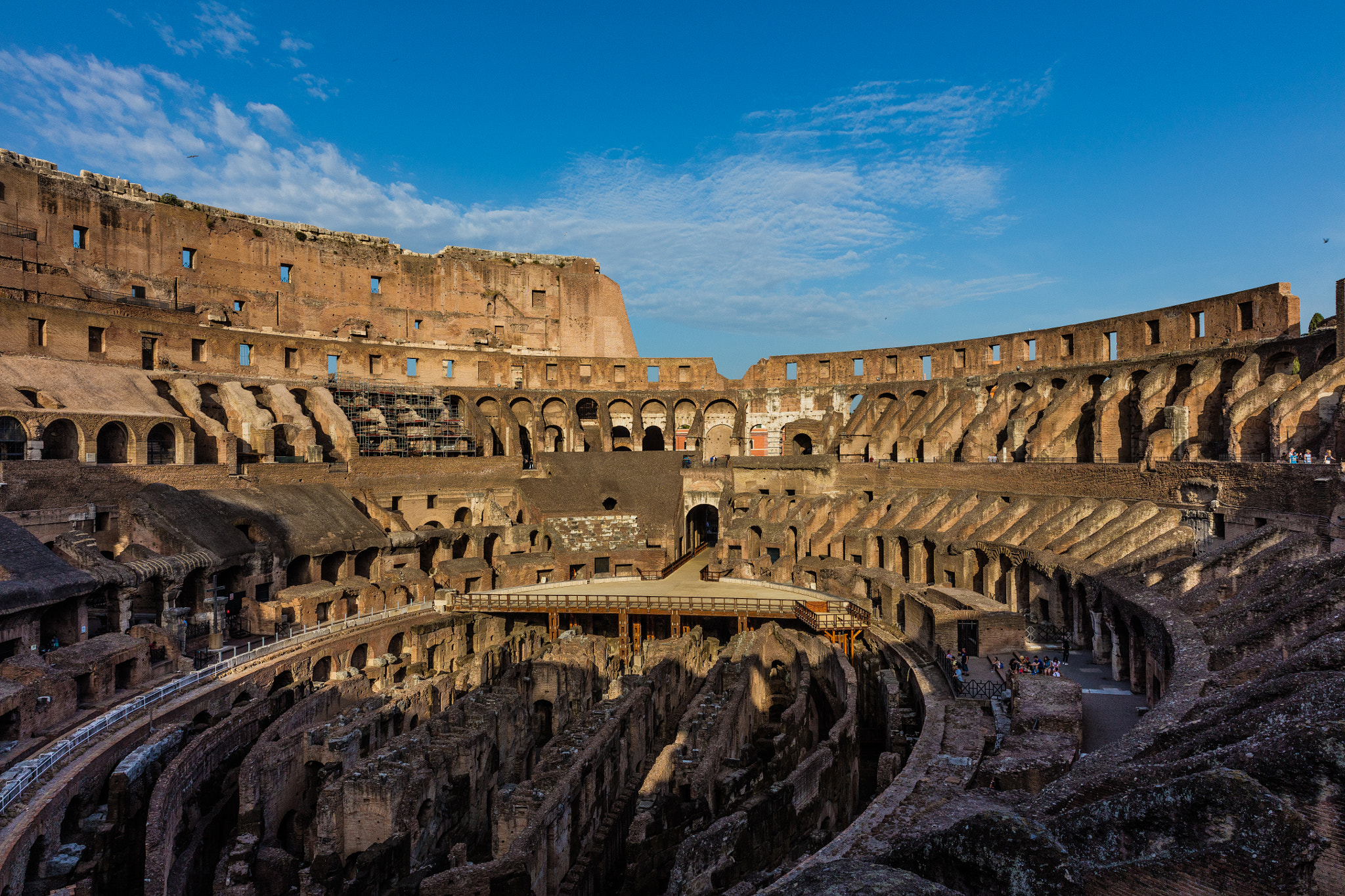 Canon EOS 5DS R sample photo. Colosseum back stage photography