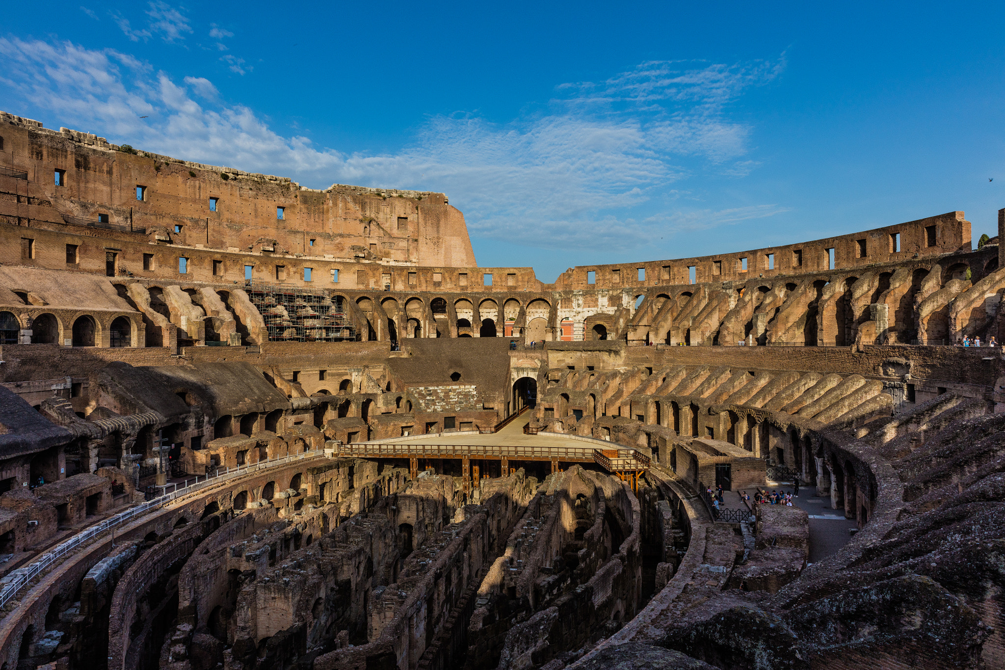 Canon EF 24-70mm F2.8L II USM sample photo. Colosseum back stage photography