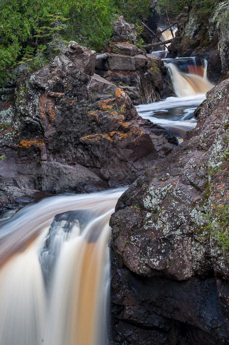 Nikon D90 sample photo. Cascade river falls photography