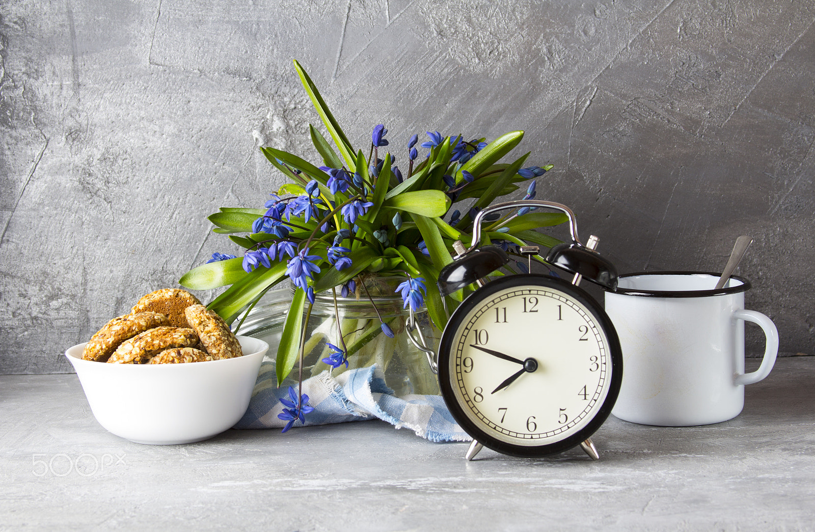 Canon EOS 60D sample photo. Coffee cookie breakfast morning flowers spring photography