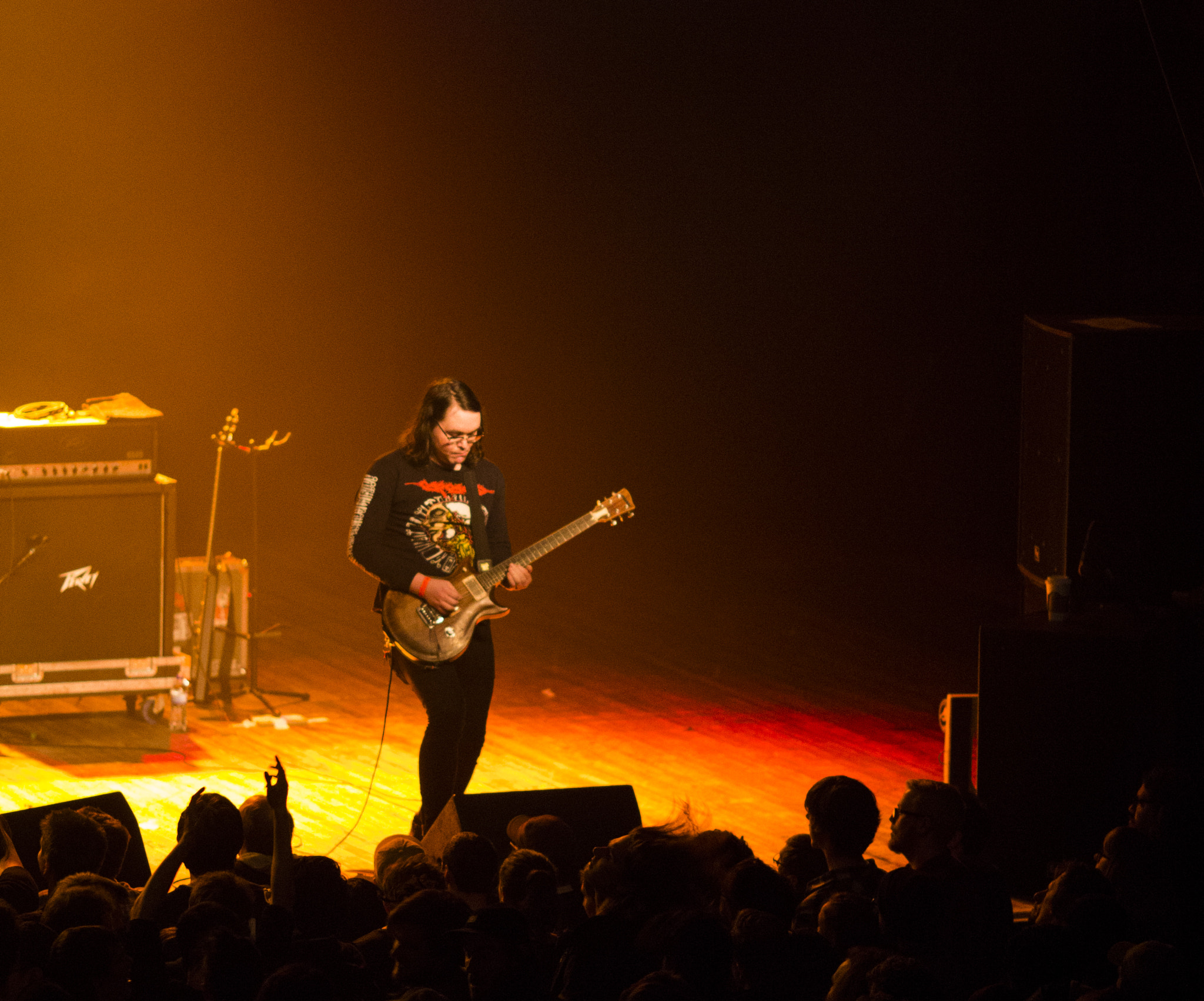 Canon EOS 6D + Canon EF 135mm F2L USM sample photo. Deafheaven -turner hall milwaukee photography
