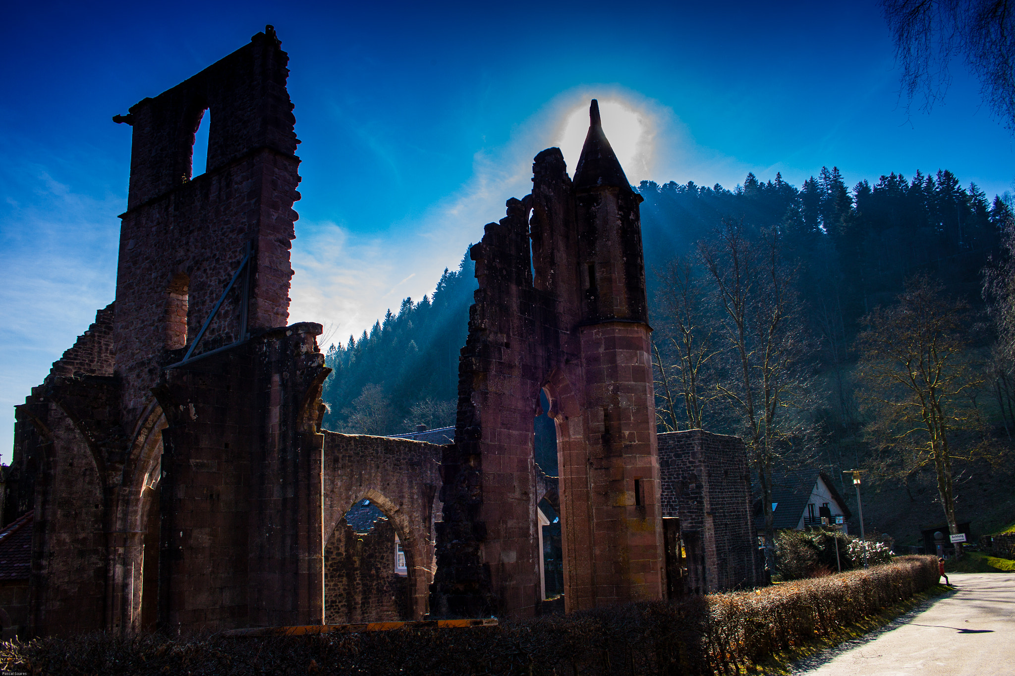 Canon EF-S 18-55mm F3.5-5.6 II sample photo. Monastery allerheiligen photography