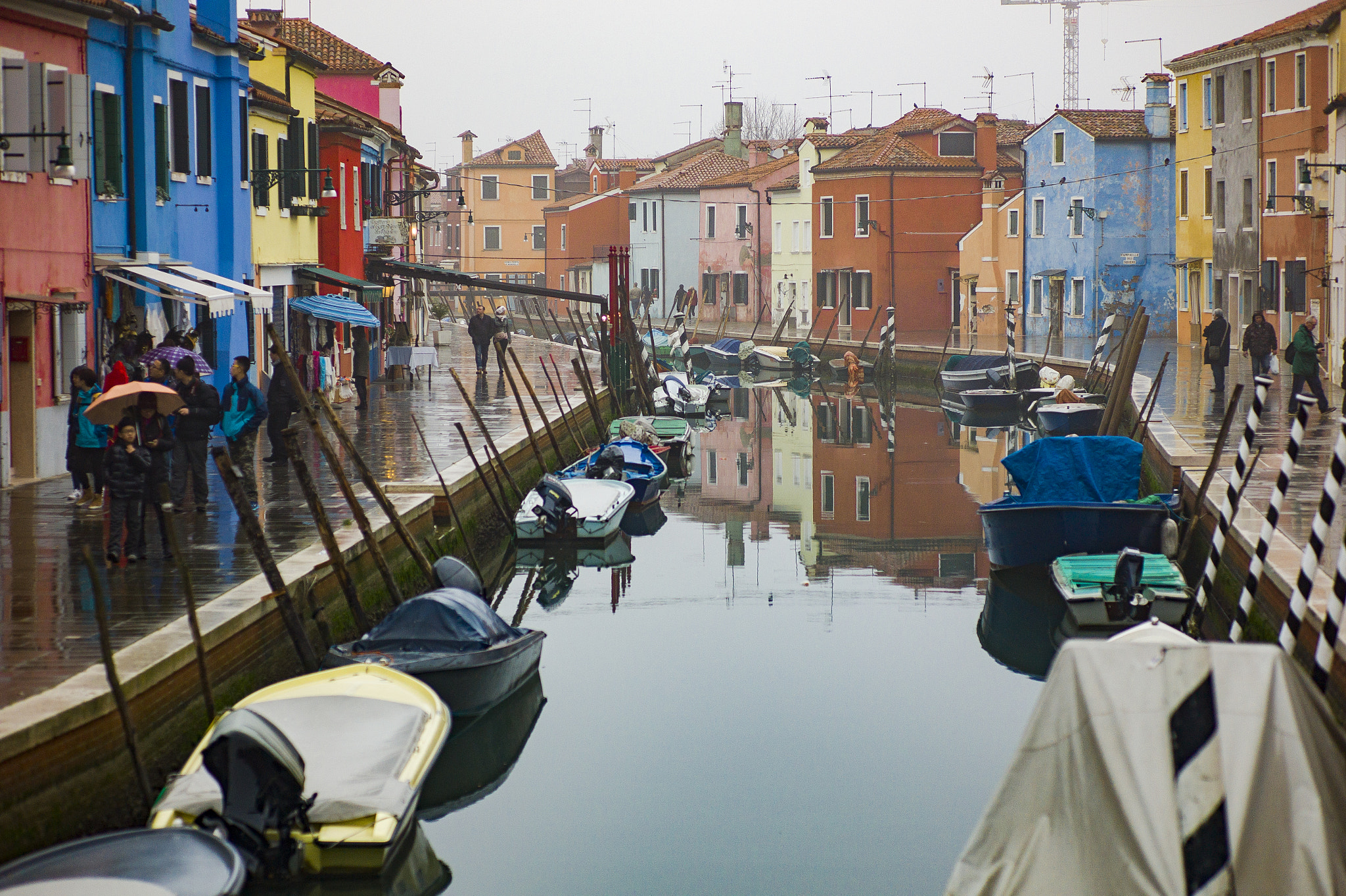 Leica M9 + Leica Summicron-M 90mm f/2 (II) sample photo. Rainy day at burano photography