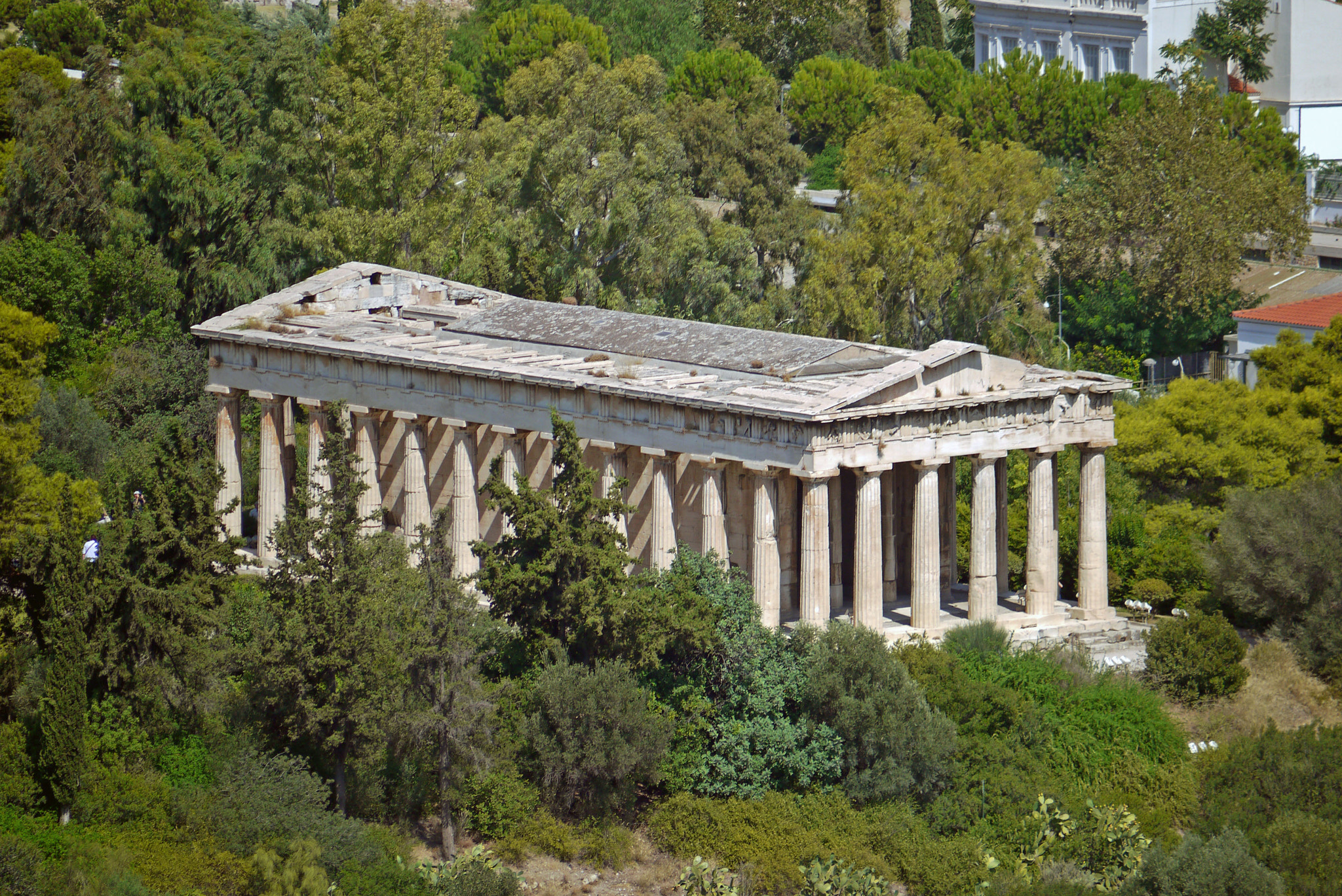 Panasonic Lumix DMC-GF3 sample photo. Temple of hephaestus, athens. greece. photography