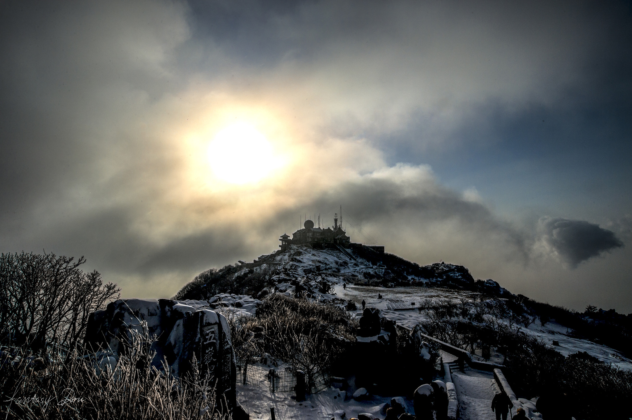 Nikon Df sample photo. Good morning，mount tai ! photography