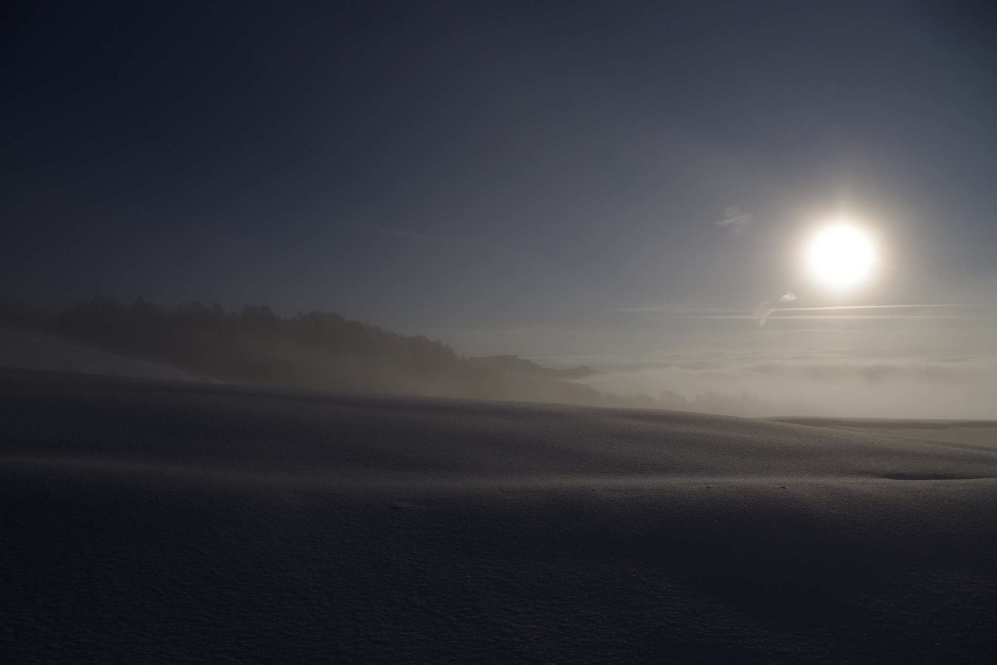 Pentax K-S2 sample photo. Foggy sunrise photography