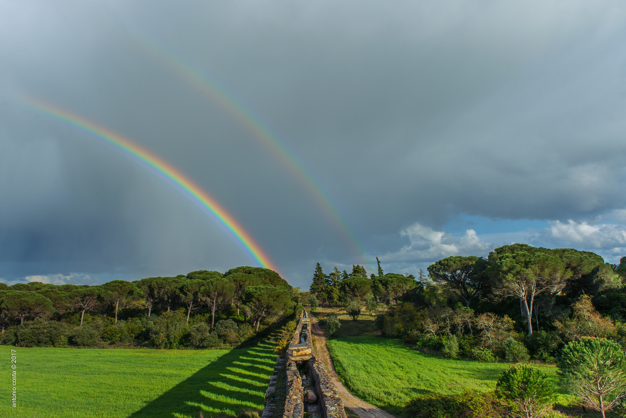 Nikon AF-S Nikkor 24-70mm F2.8G ED sample photo. Double rainbow photography