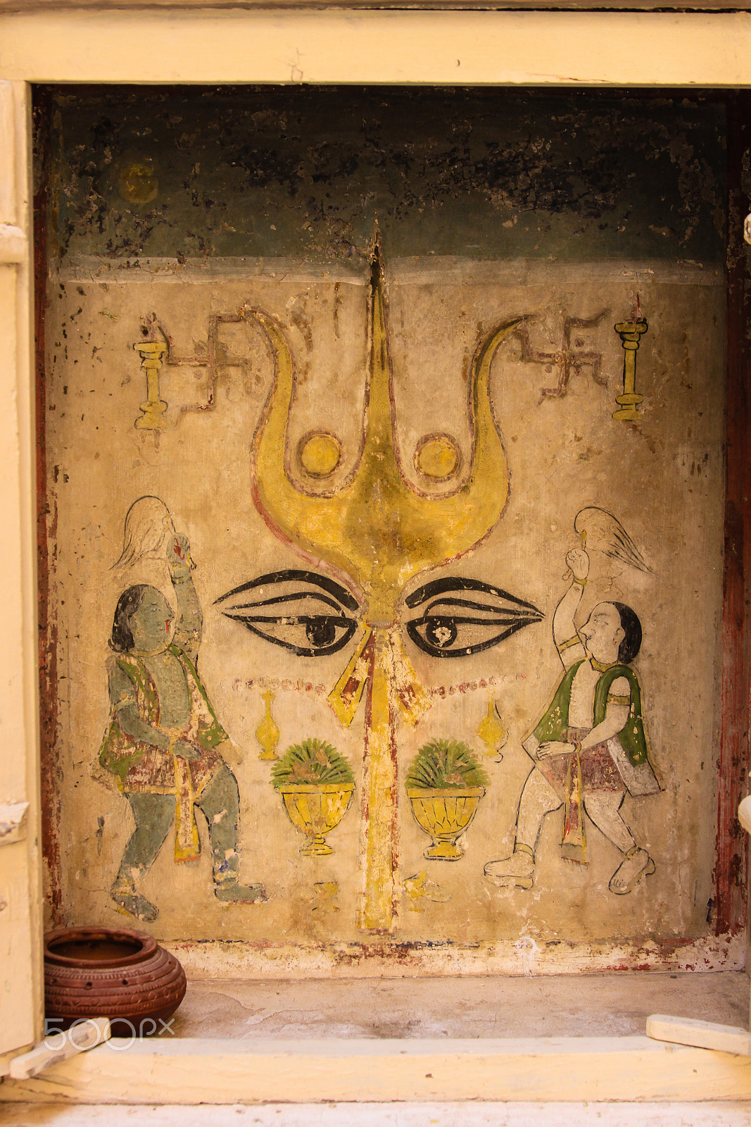 Canon EF 28-135mm F3.5-5.6 IS USM sample photo. Doorway rajasthan india photography