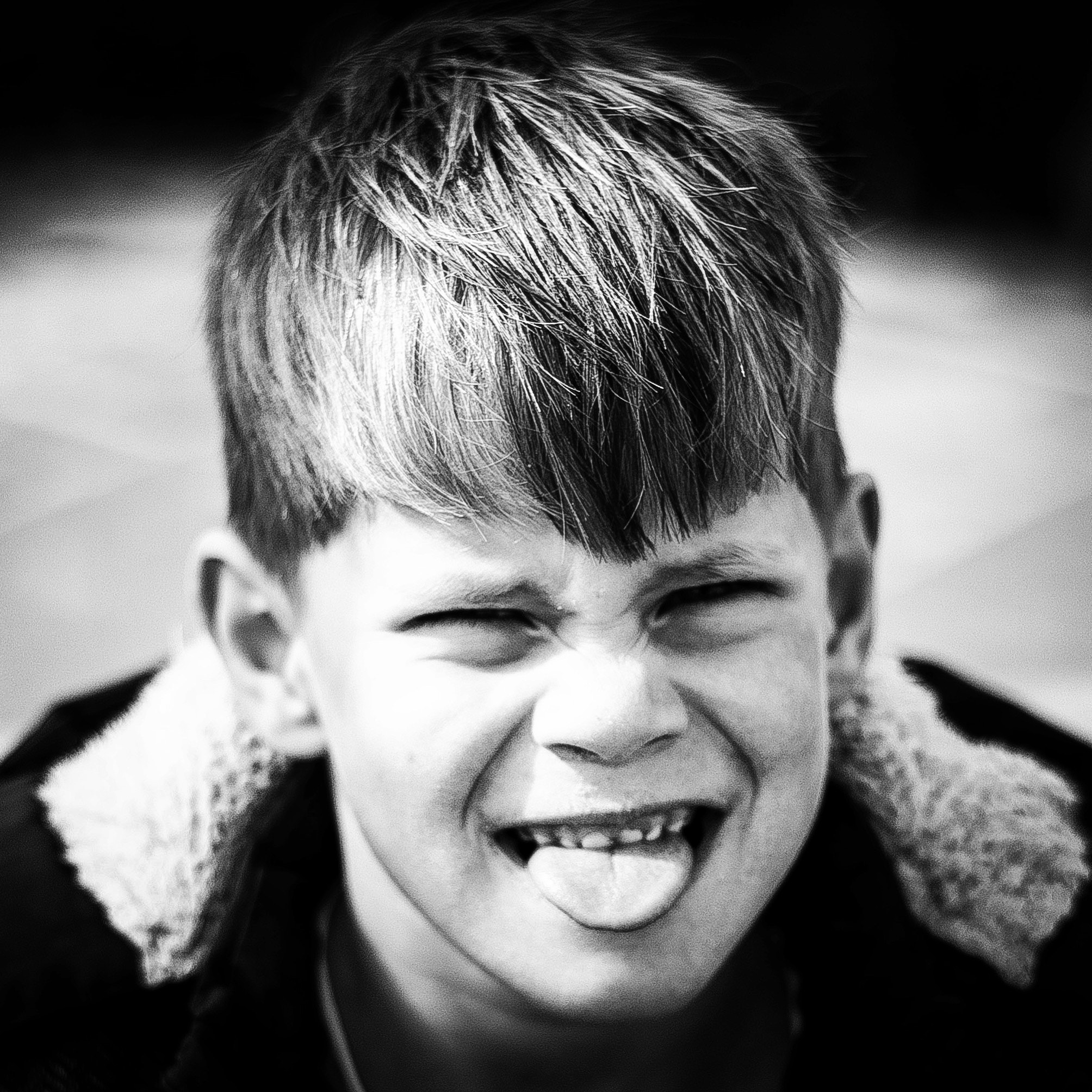 Nikon D600 sample photo. Boy-bnw photography