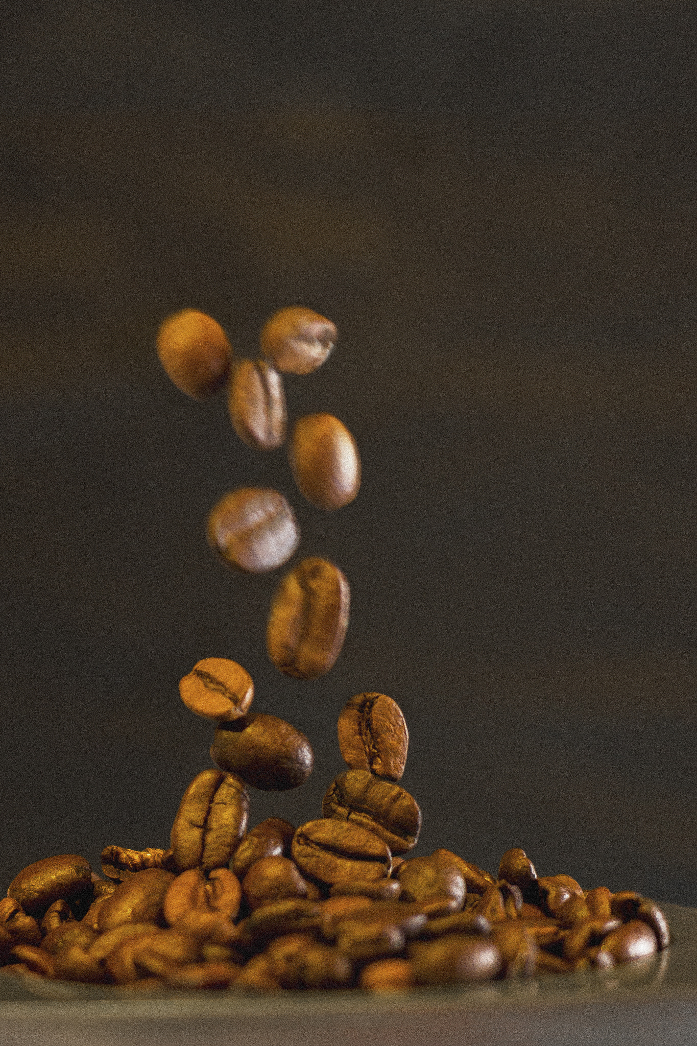 Canon EOS 1100D (EOS Rebel T3 / EOS Kiss X50) sample photo. Flying coffeebeans photography