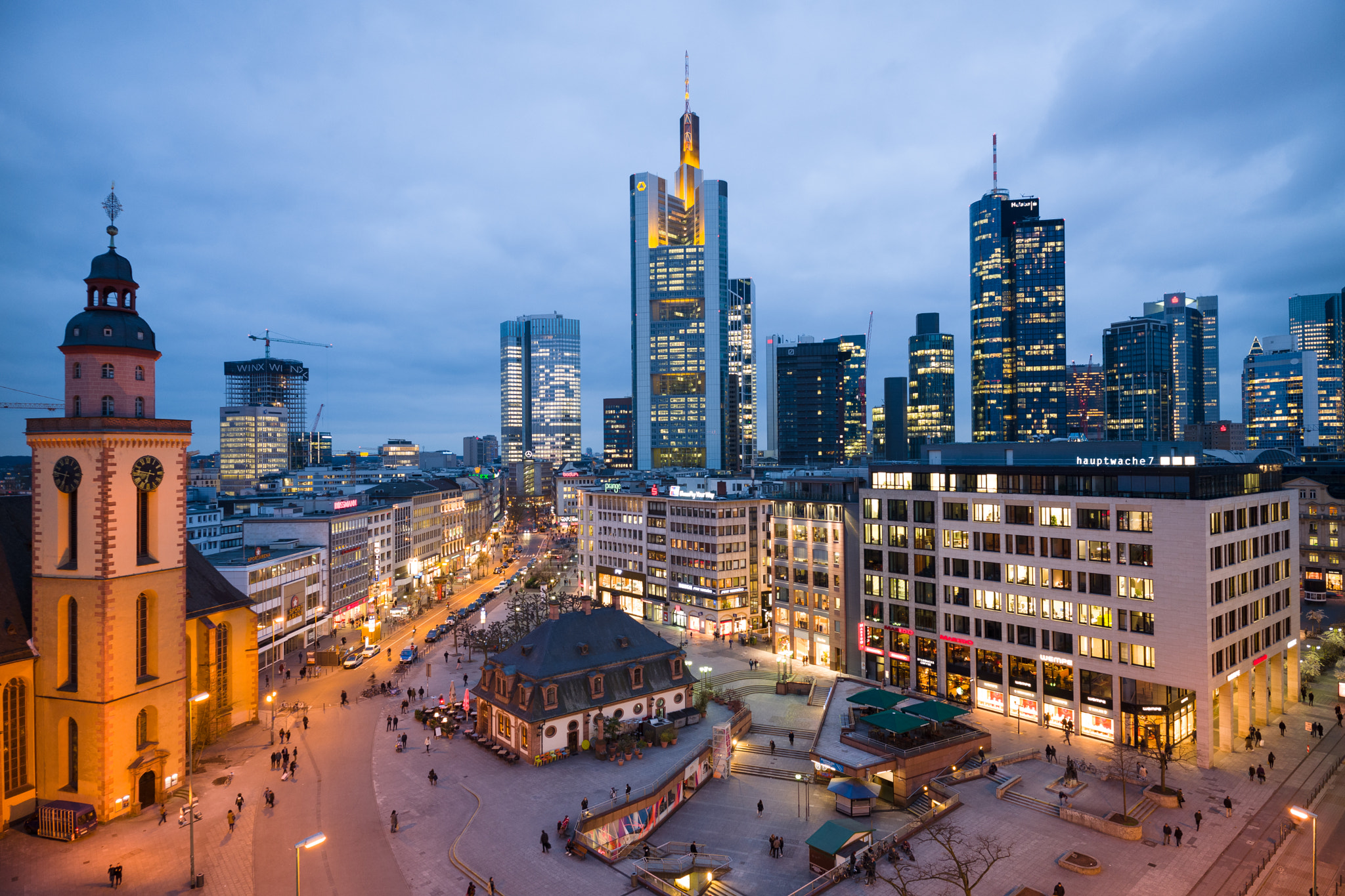 Leica Super-Elmar-M 21mm F3.4 ASPH sample photo. Frankfurt skyline 1 photography